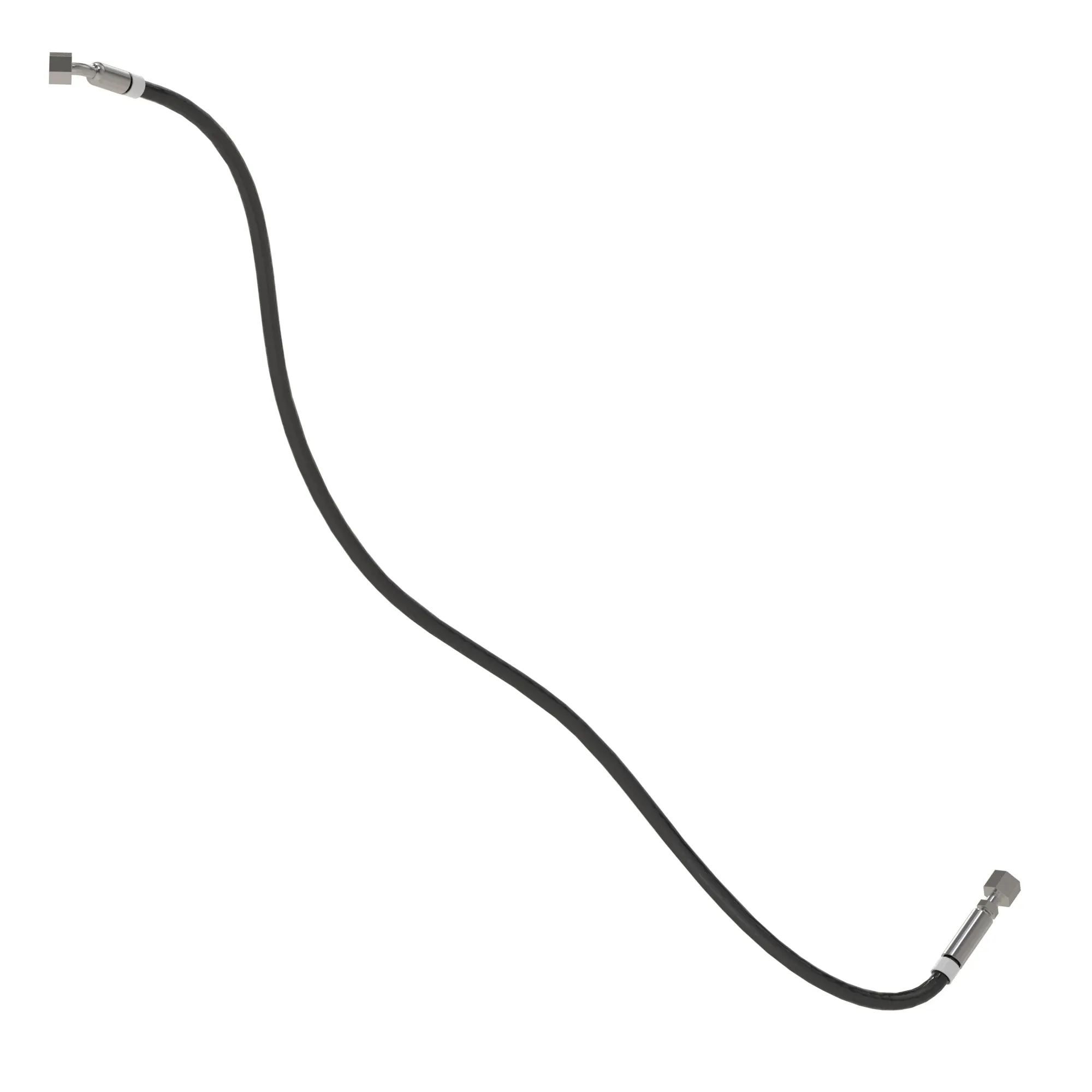 John Deere Right Stabilizer Cylinder Cap End Hydraulic Hose - AT461506