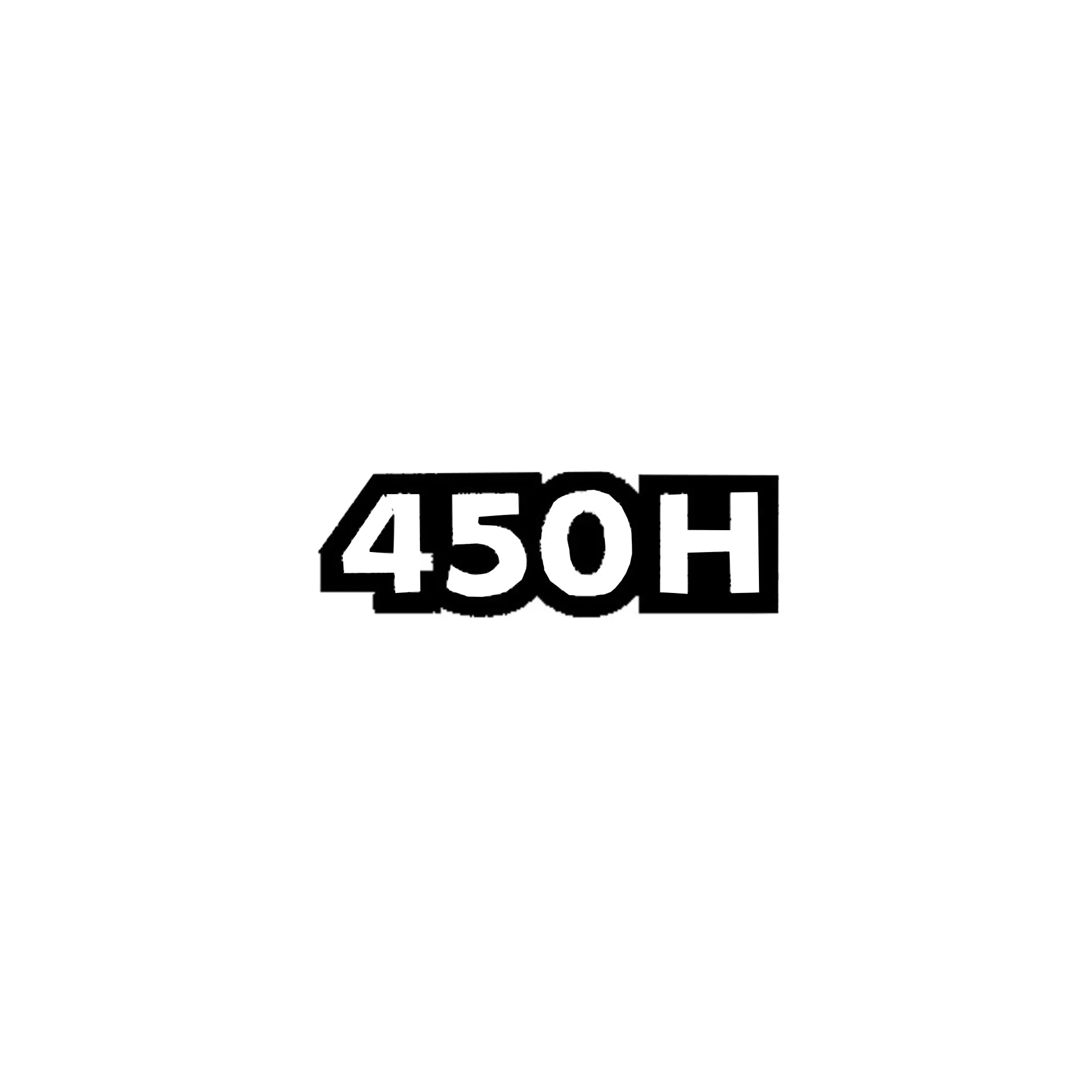 John Deere 450H Model Label - T176830