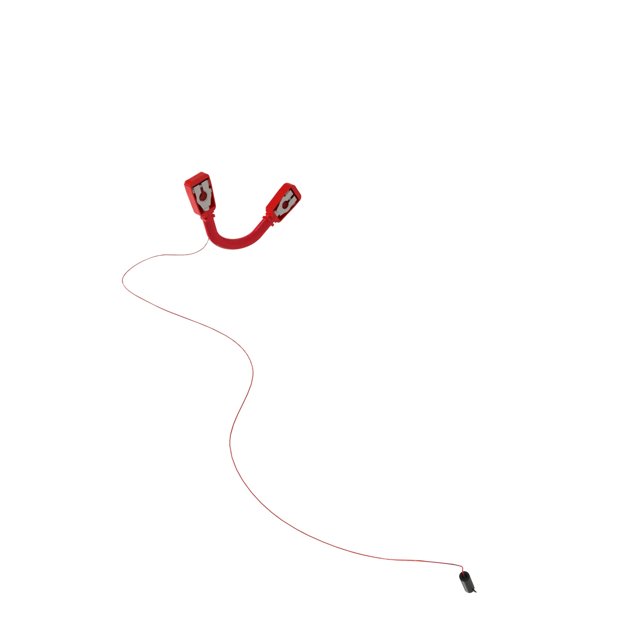 John Deere Red Battery Cable, Length 310 mm - AT444449