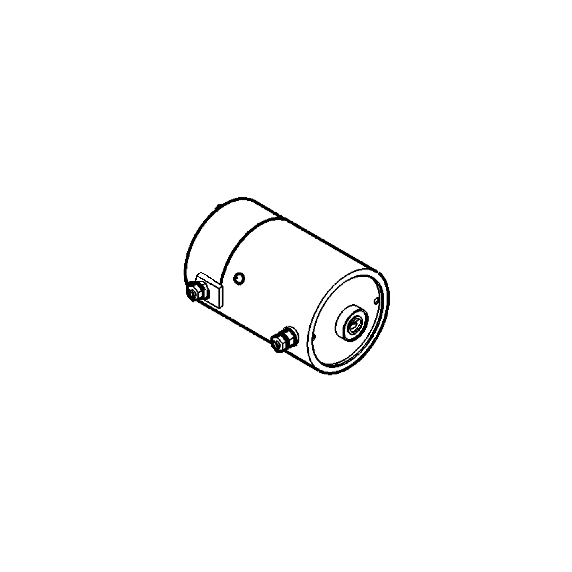 John Deere Steering Metering Pump Electric Motor - AN404961