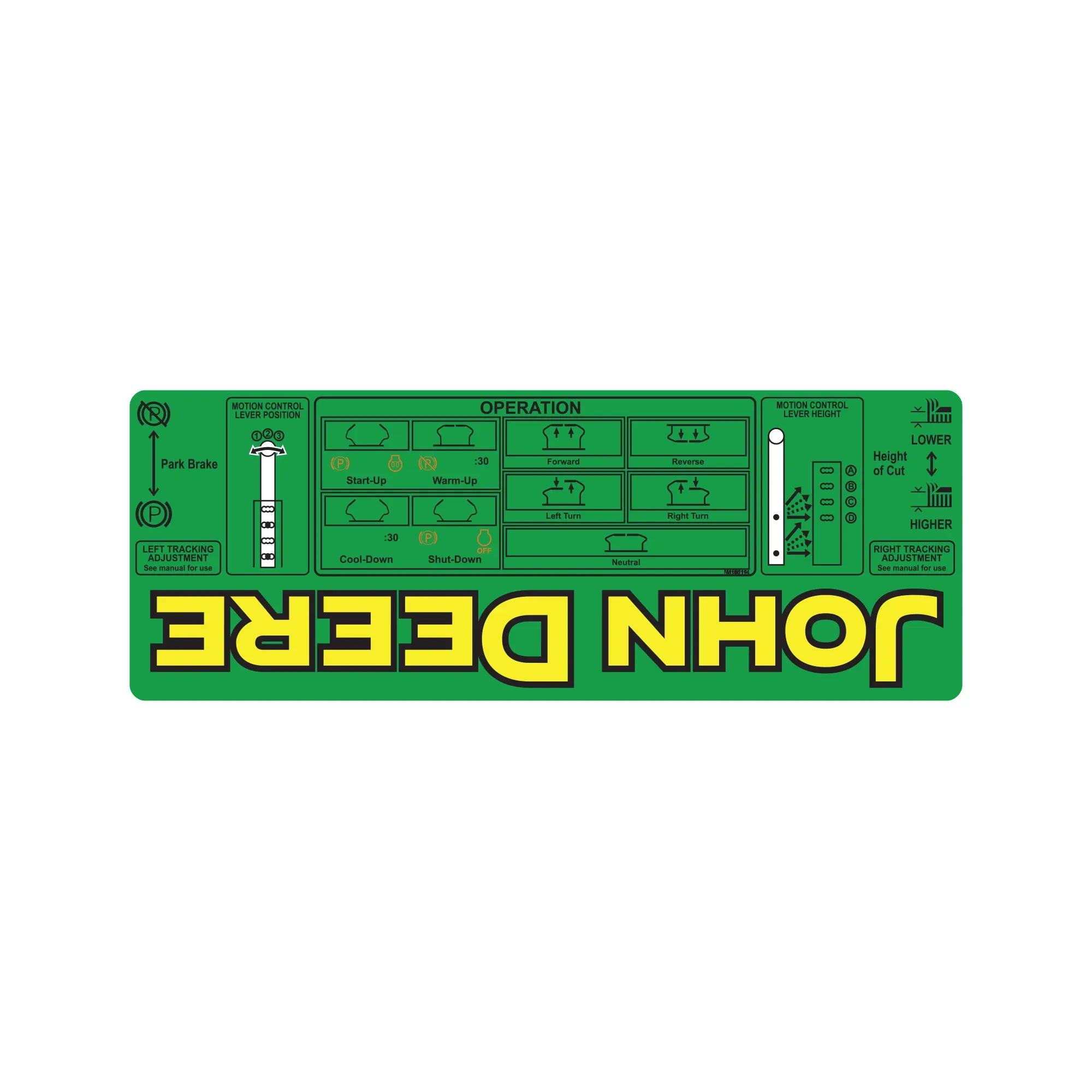 John Deere Label - M166114
