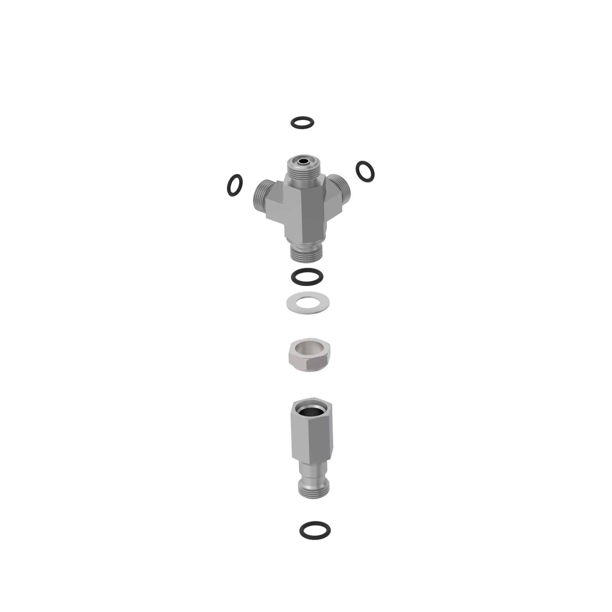 CHECK VALVE, WITH SPECIAL ORFS FITT