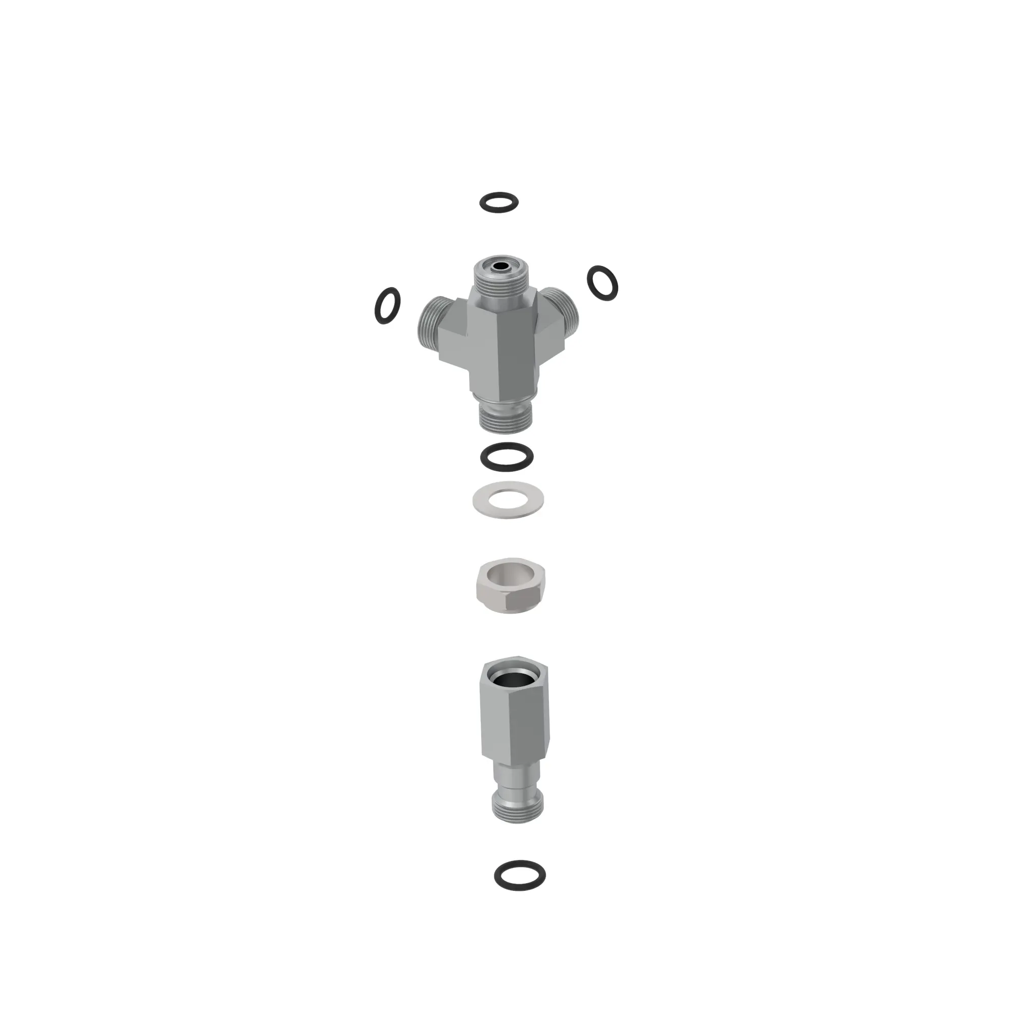 CHECK VALVE, WITH SPECIAL ORFS FITT