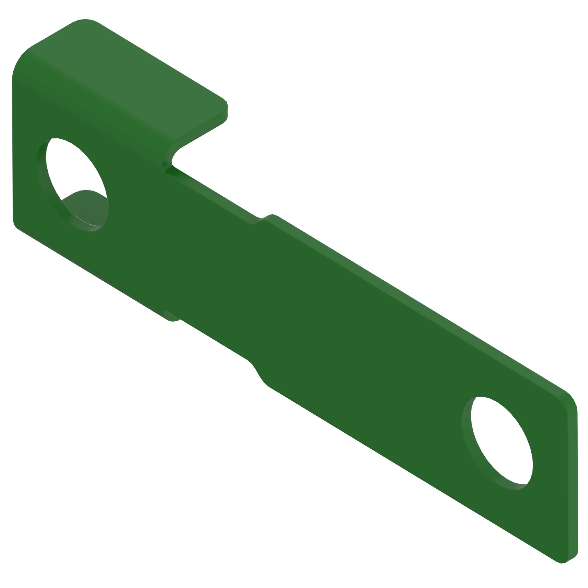John Deere Grain Loss Monitor Wiring Harness Bracket - HXE93161