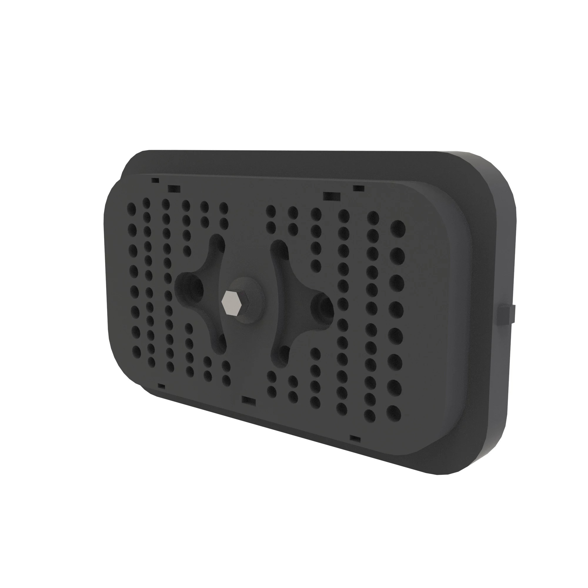 John Deere Black Internal Electrical Connector Housing, 102 Cavities - 57M9724