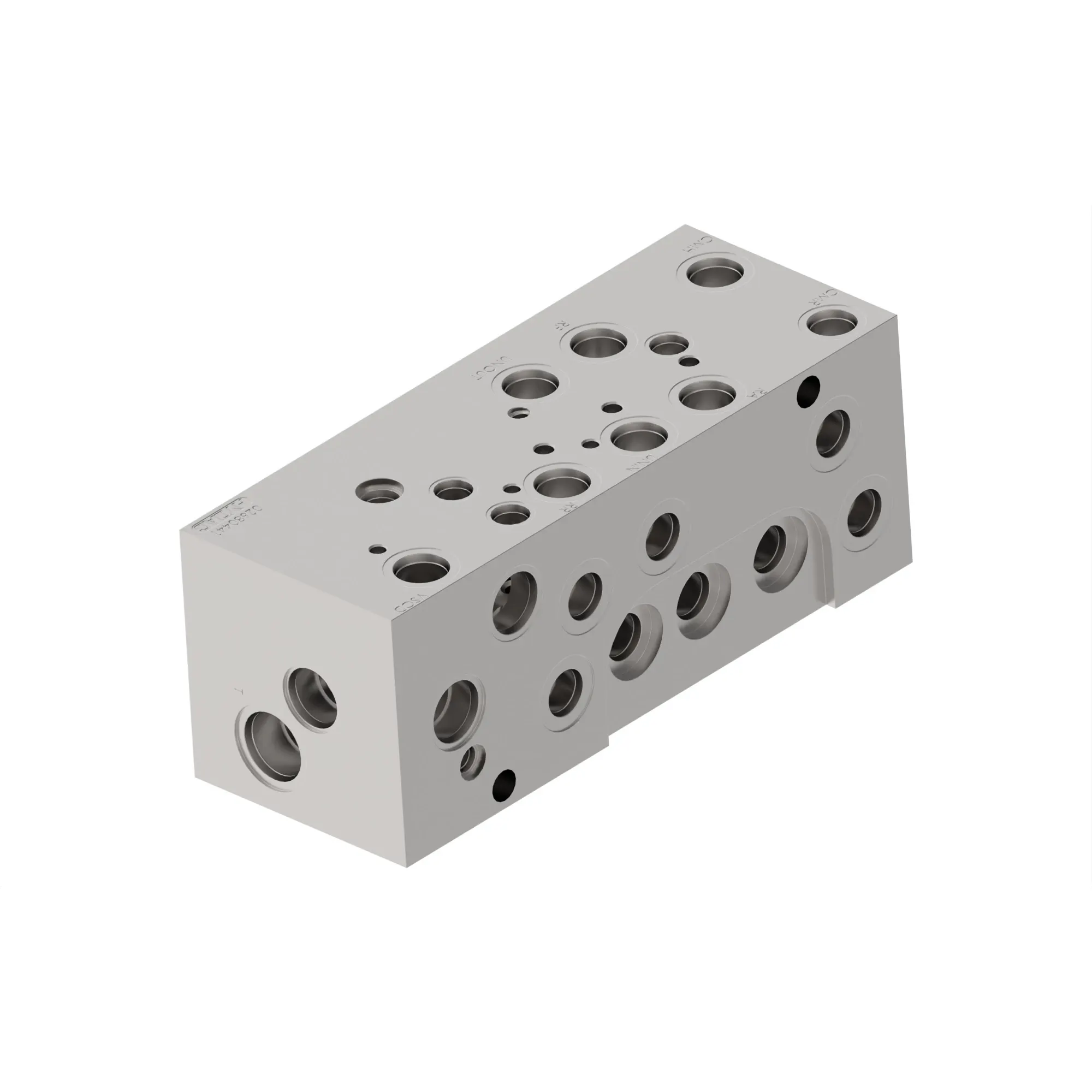 FLOW CONTROL HYD. VALVE, BLOCK W/ O