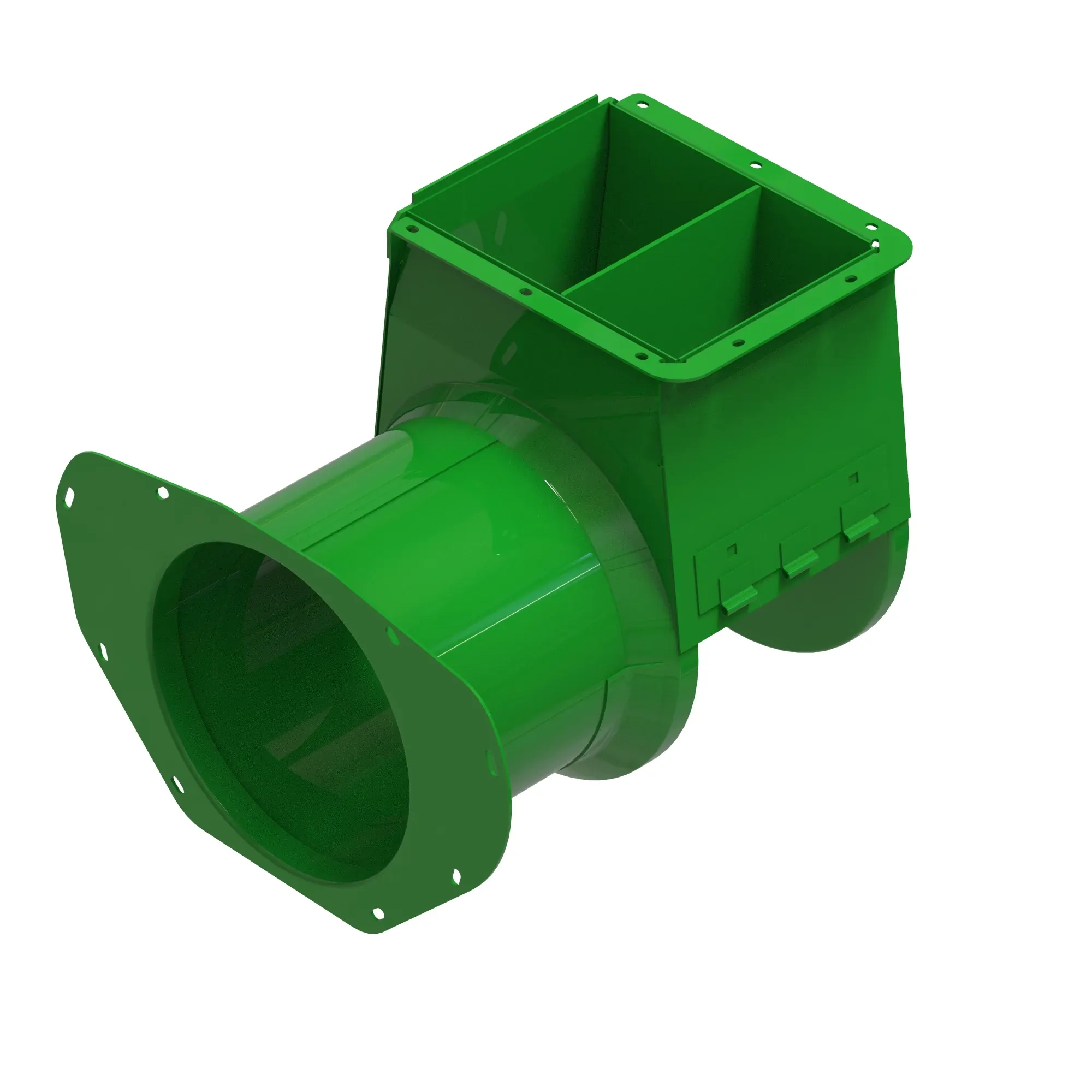 John Deere Clean Grain Elevator Boot Assembly - AXE72236