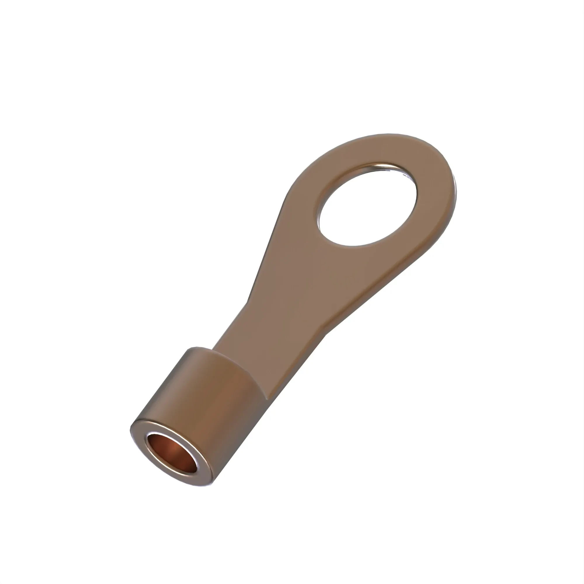 TERM TYCO RING M5 20-15GA BRASS