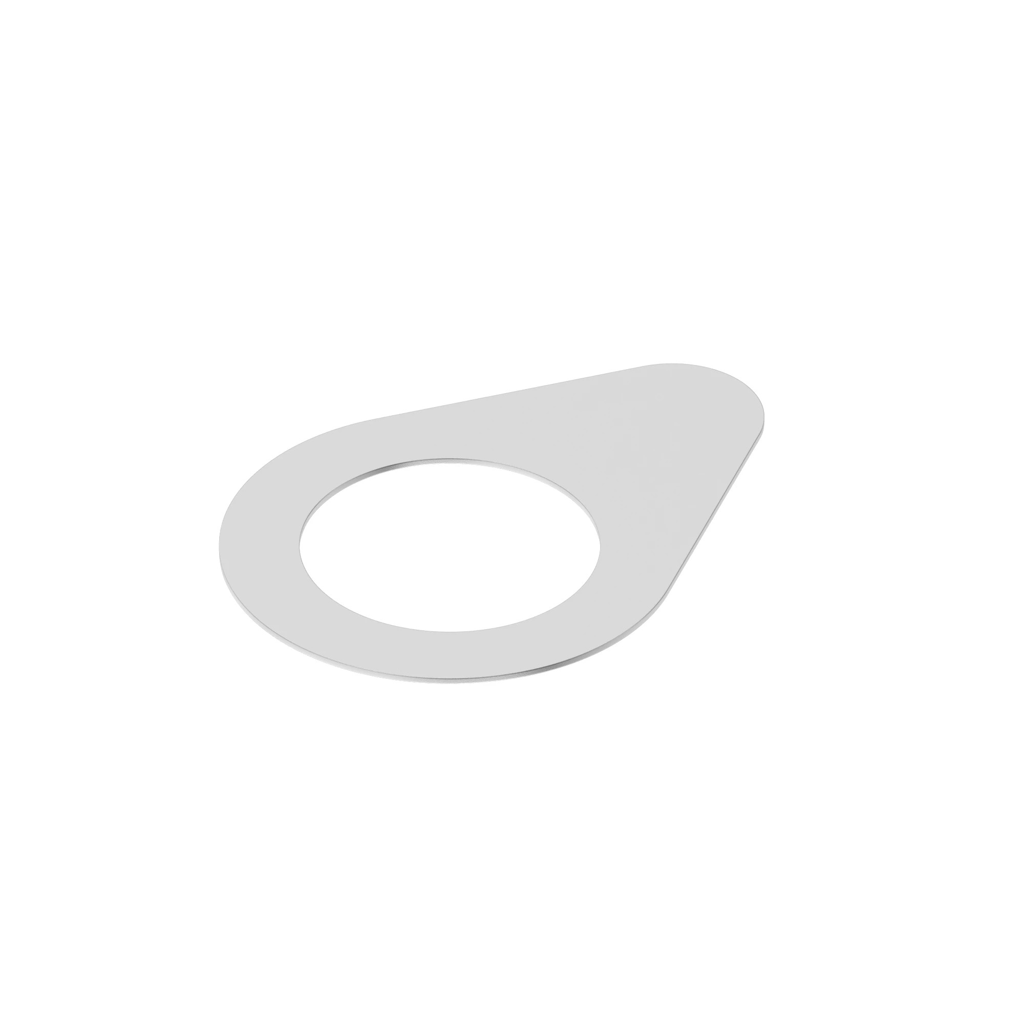 John Deere Metallic Circular Shim with Tab - T208792