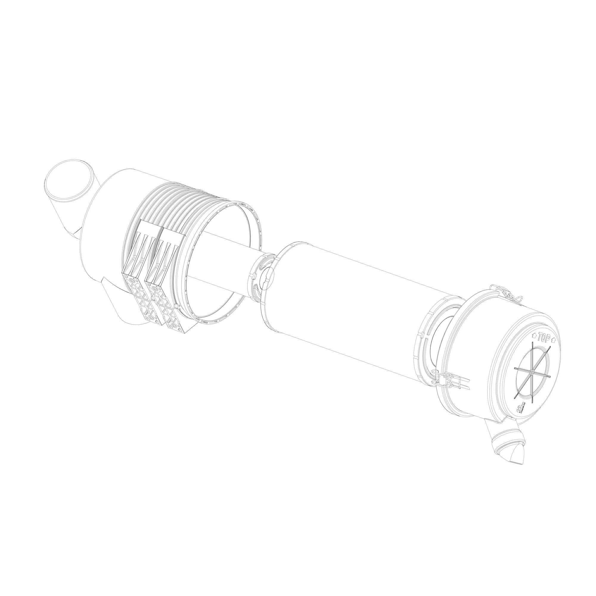John Deere Primary Air Filter Element - SU29684
