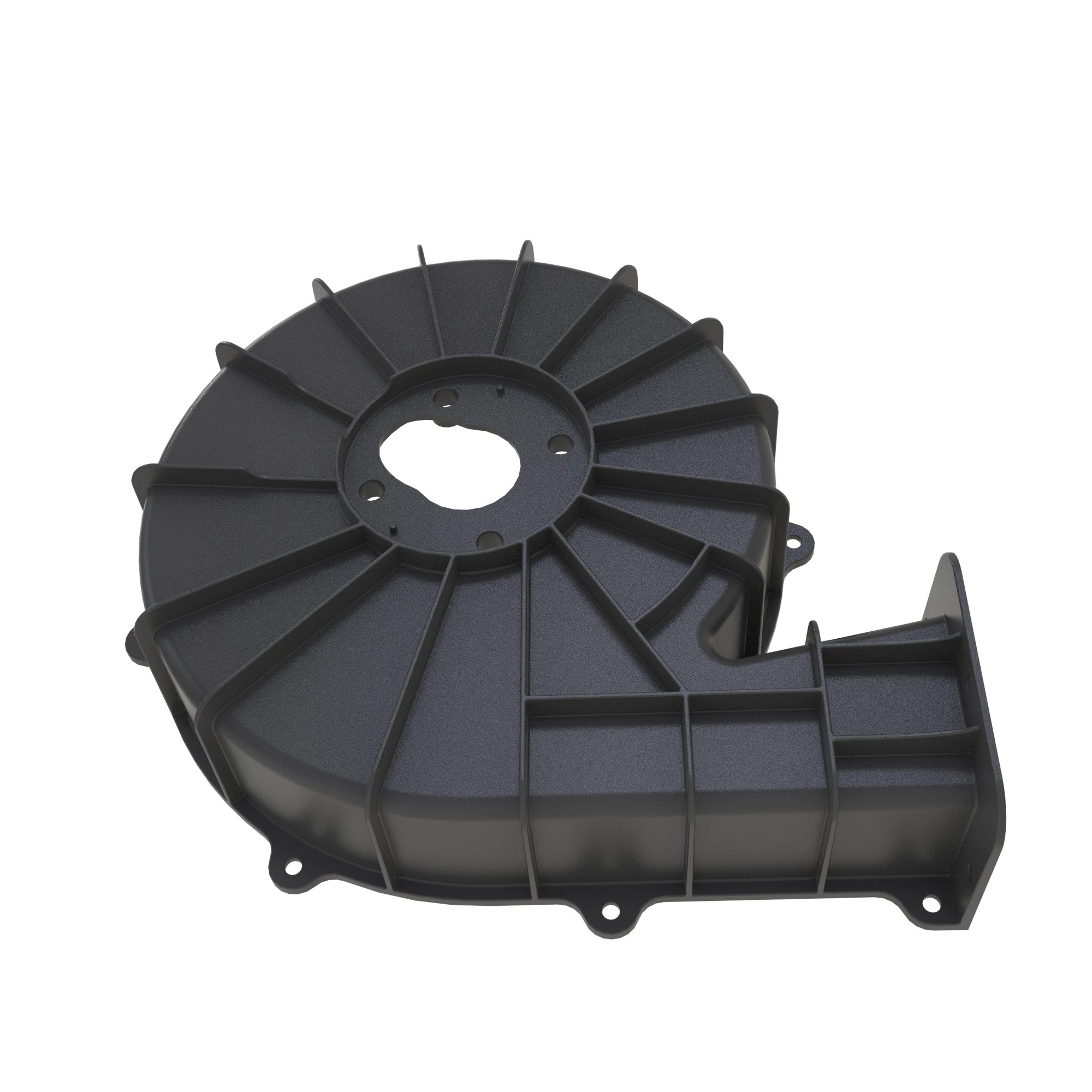 SHROUD, VACUUM FAN ASPIRATION
