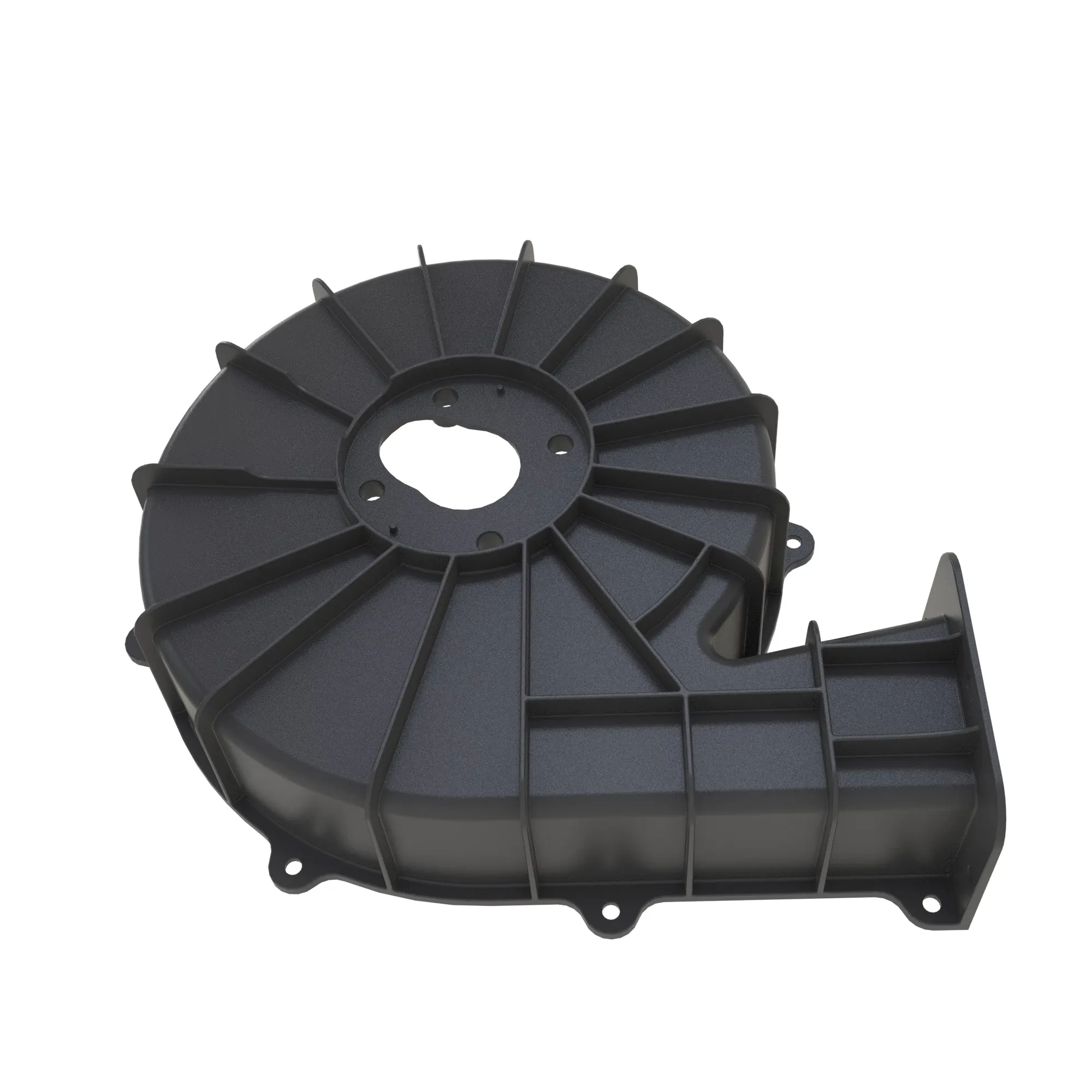 John Deere Engine Vacuum Fan Shroud - HXE22237