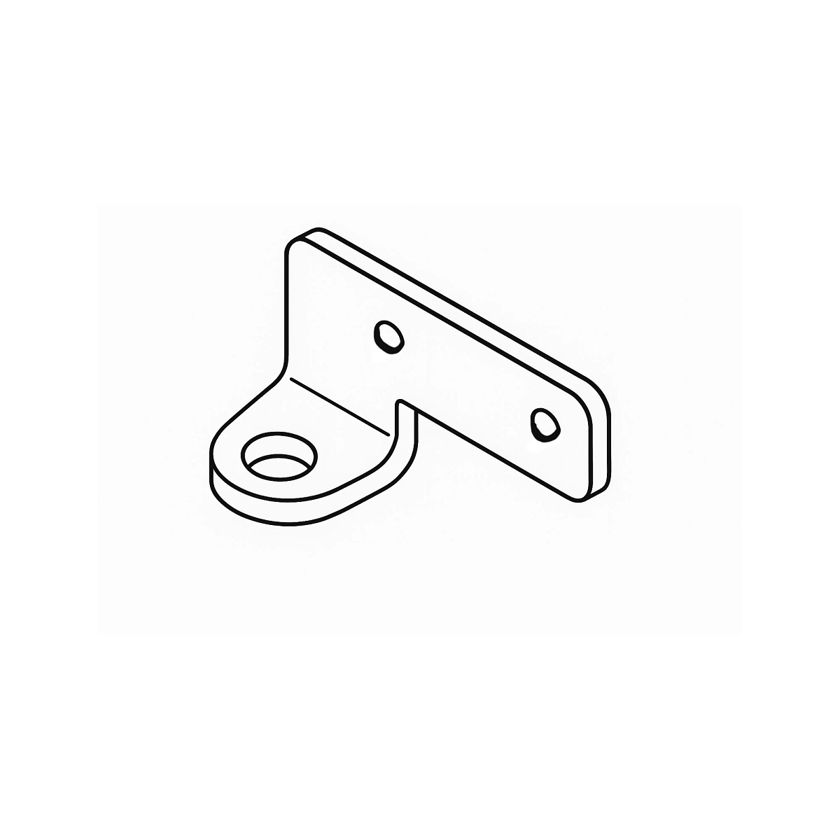 Engine Mounting Bracket, Lft. Front