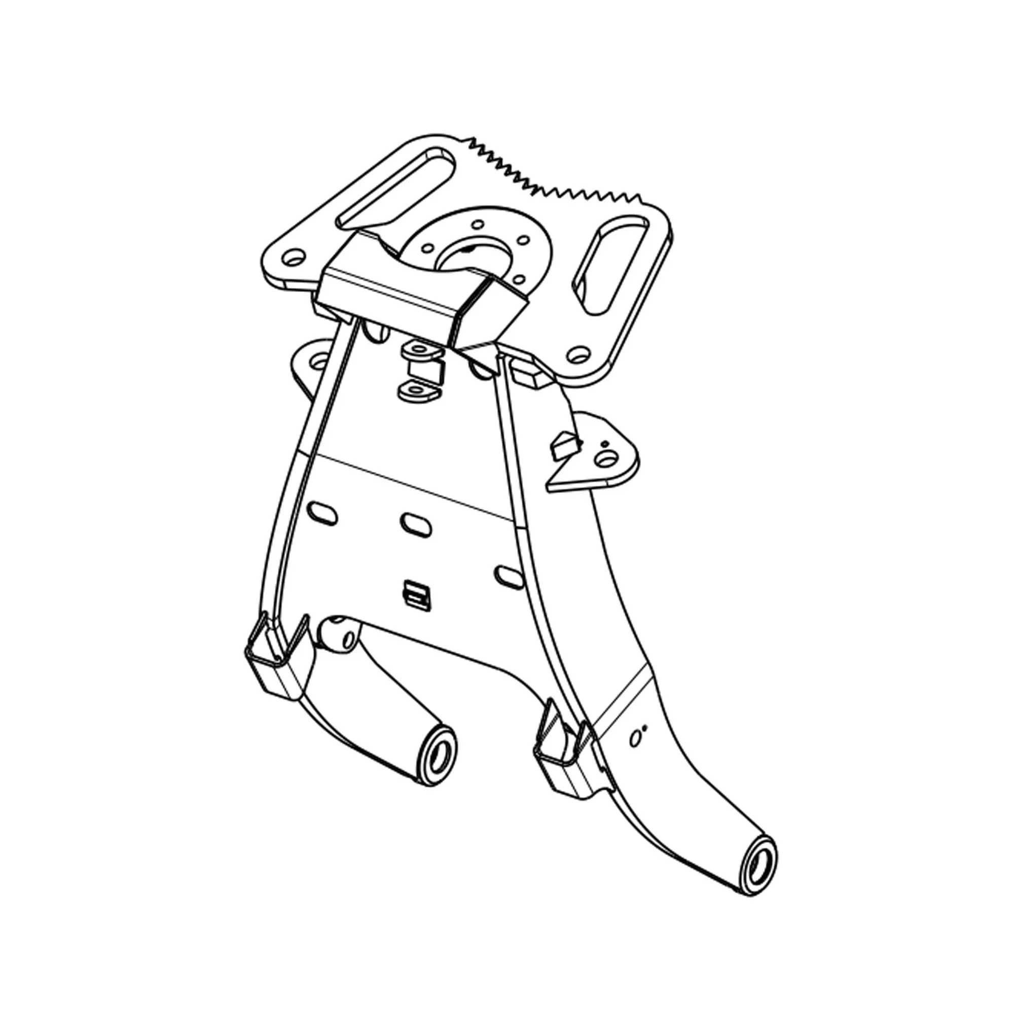 John Deere Multi Tree Handling (MTH) Tilt Frame - F674716