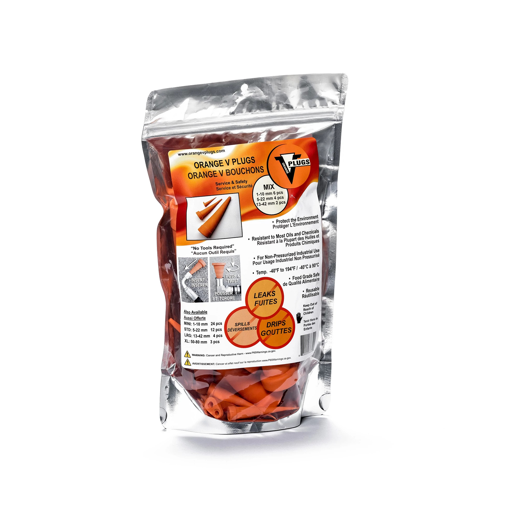 John Deere X-Large Drip Plug (50-80 mm) (Package of 3) - SW304-260