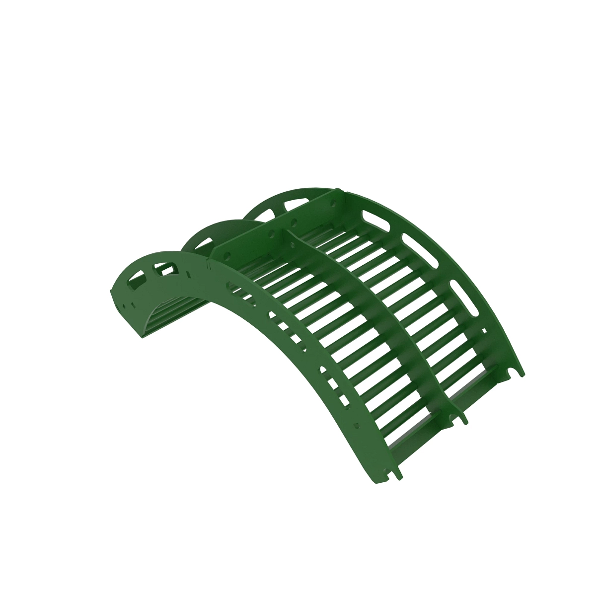 Concave, Round Bar, Full Width High