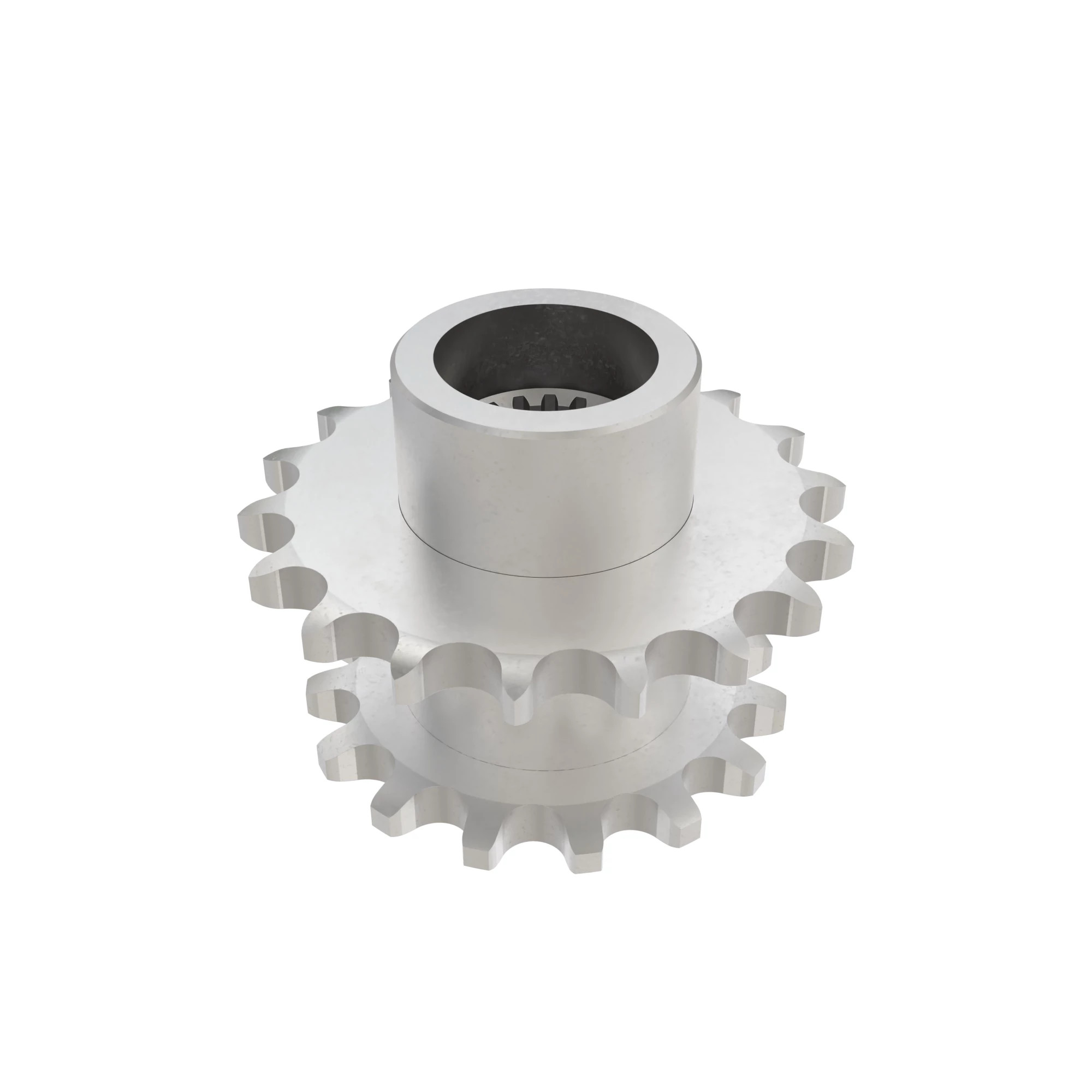 John Deere Double Chain Sprocket, 18 and 18 Teeth - DQ14901