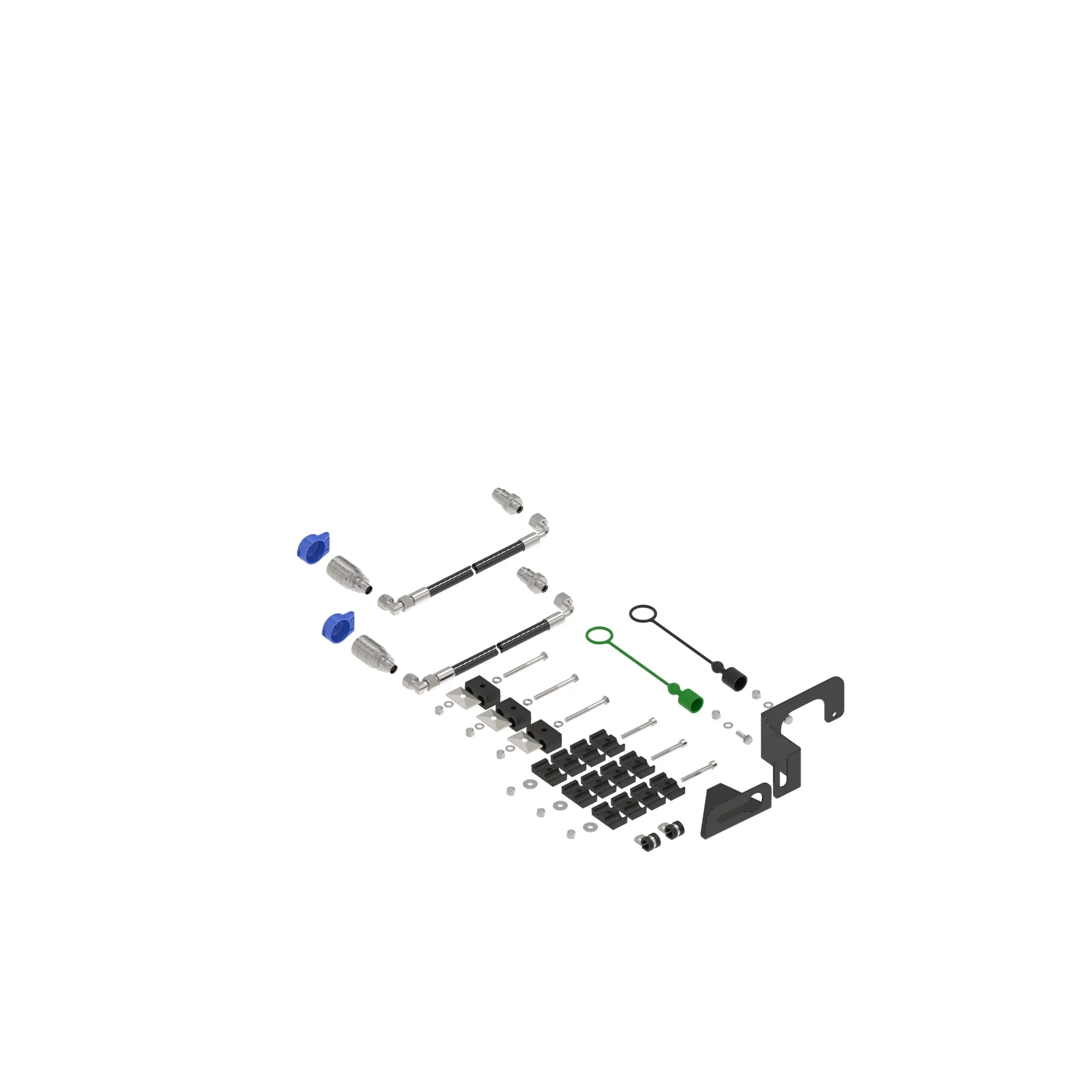 HITCH KIT, HYDRAULIC COUPLER KIT 2