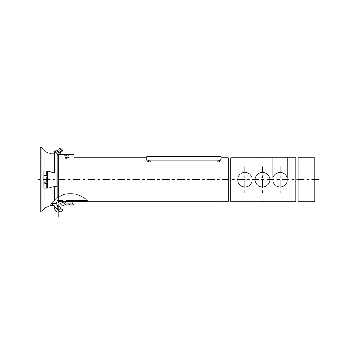 Powershaft Shield, Outer Guard Tube
