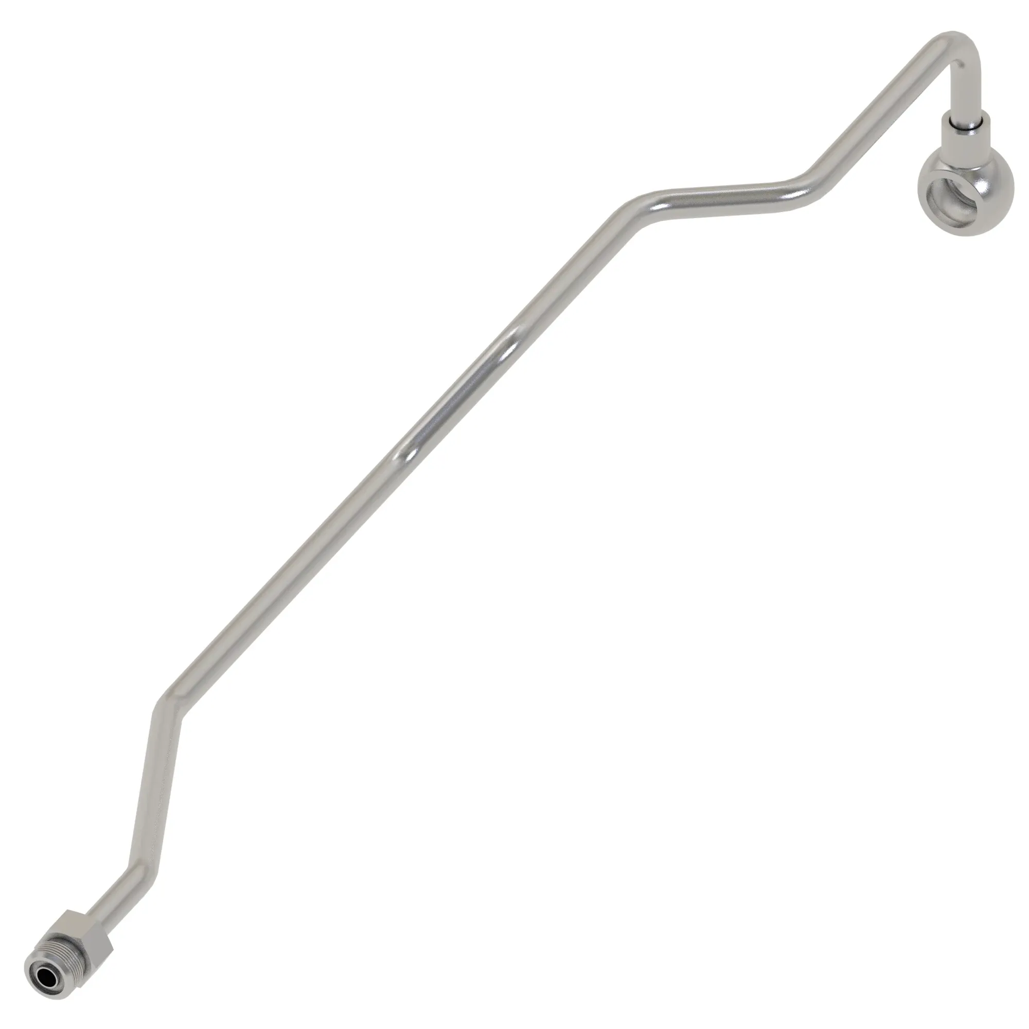 John Deere Secondary Brake Valve Oil Line - SJ26574