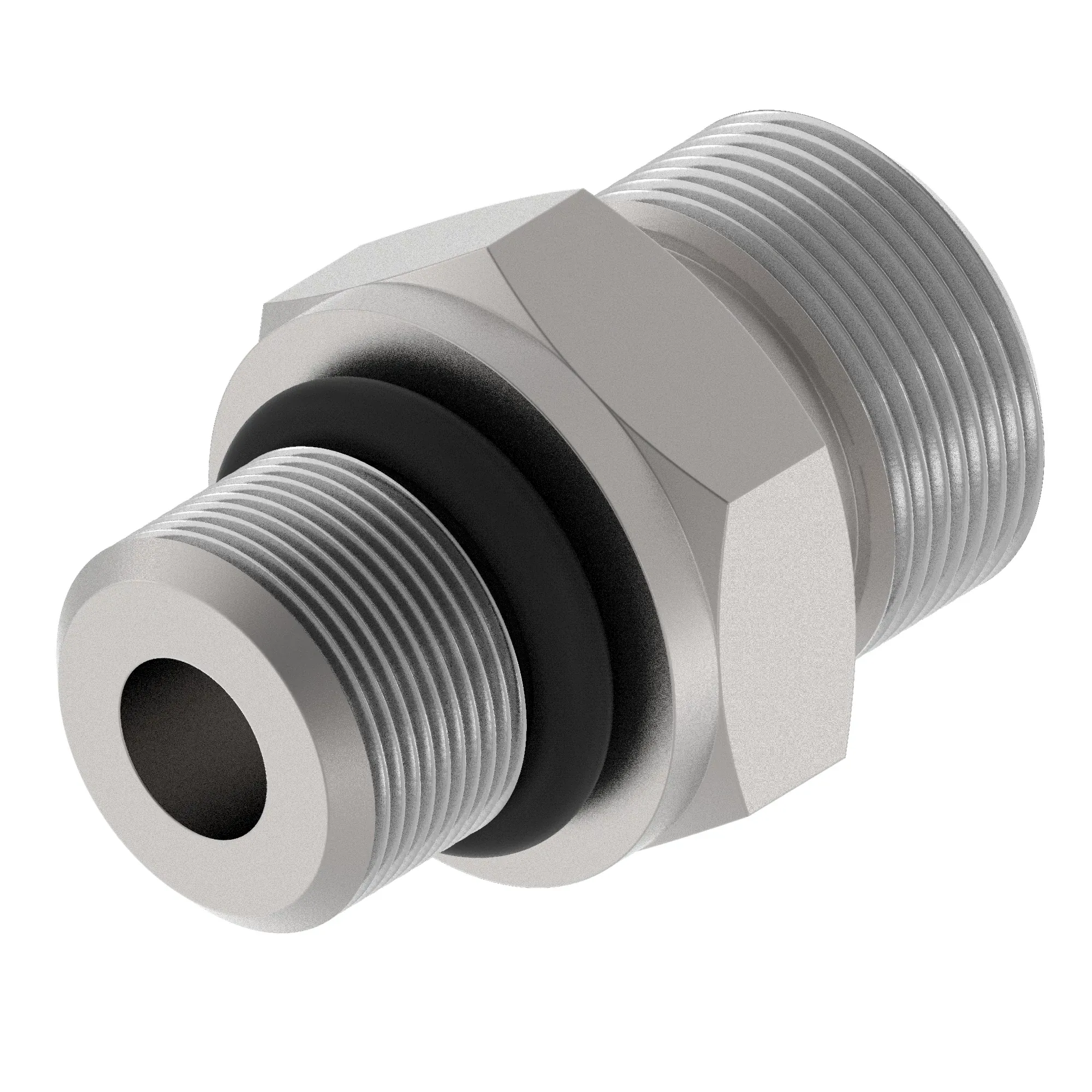 John Deere Straight Stud End Connector Fitting - WY17190