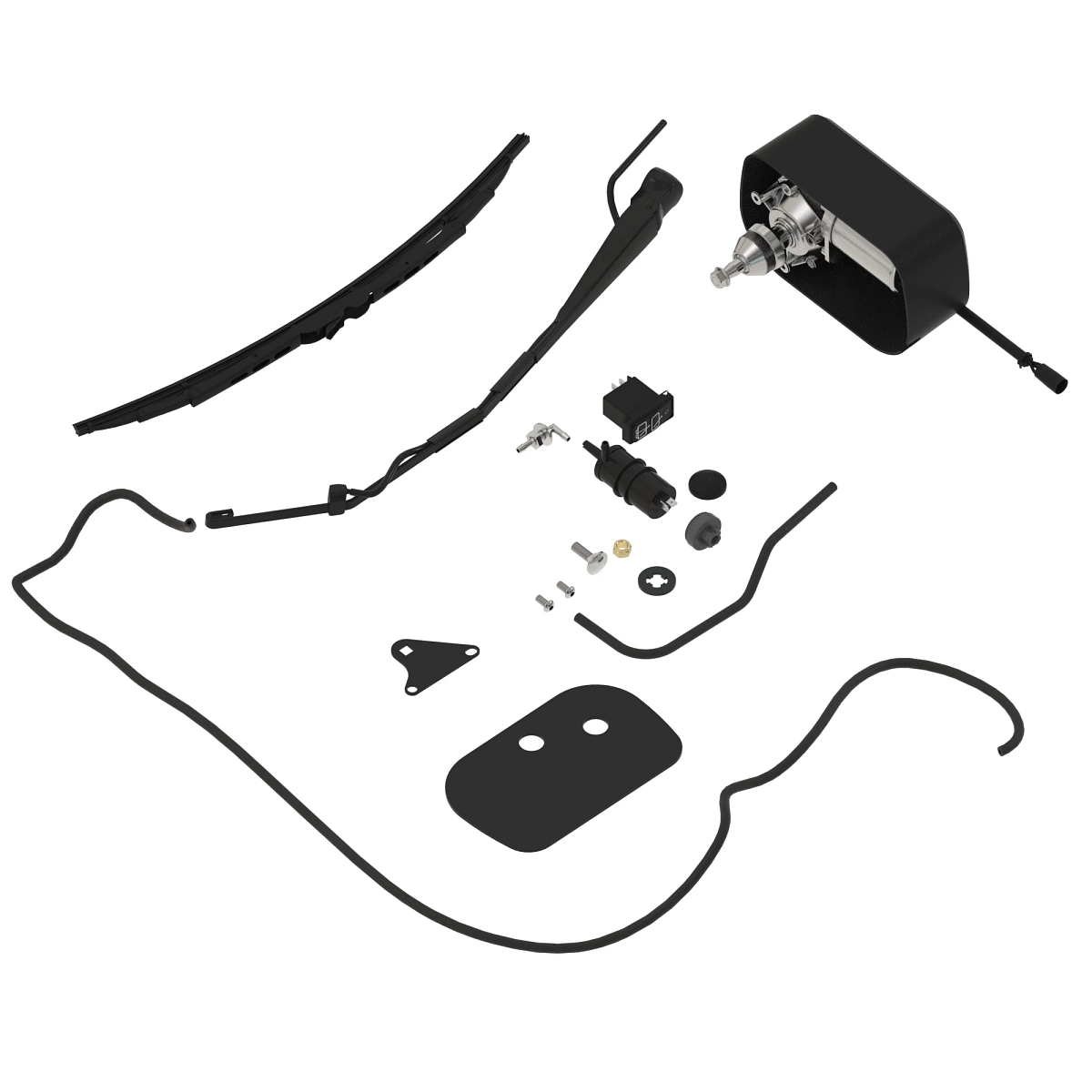 Windshield Wiper Kit, Rear Wiper