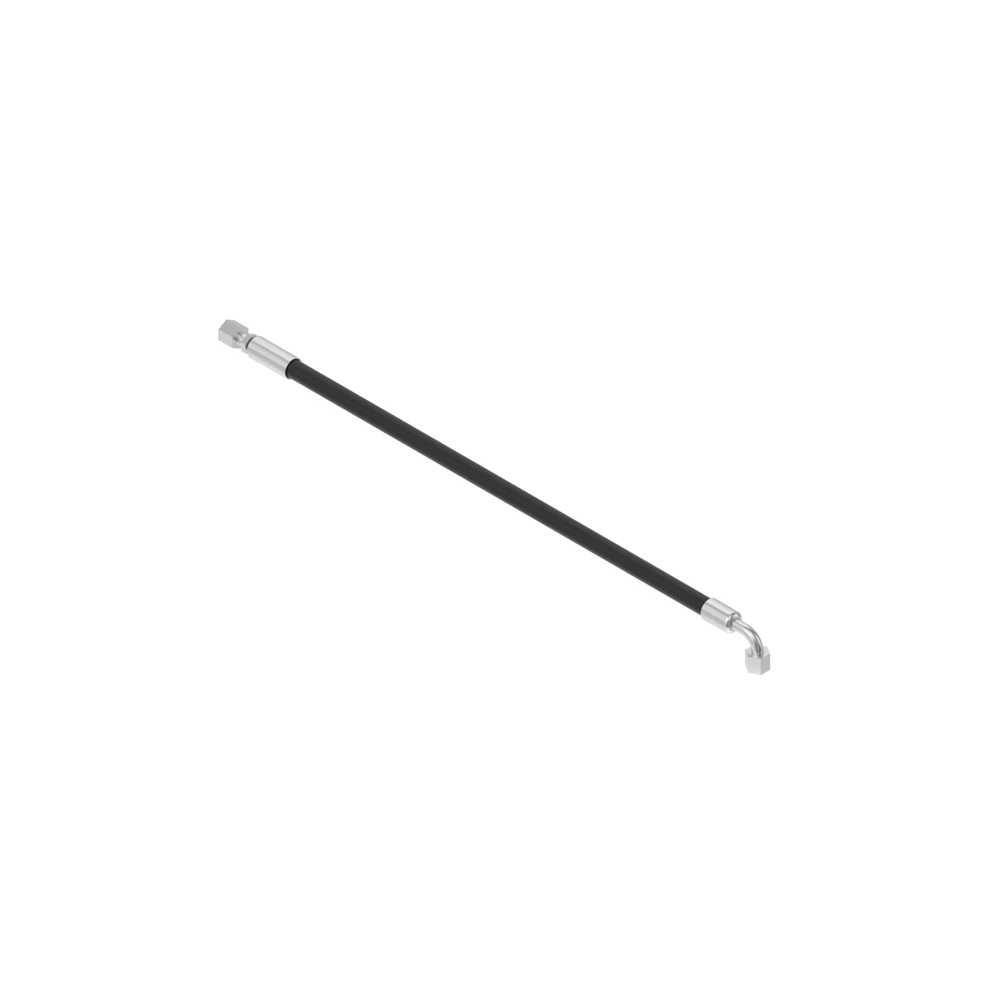 John Deere Hydraulic Pump to Solenoid Hydraulic Valve Hose - AUC19900