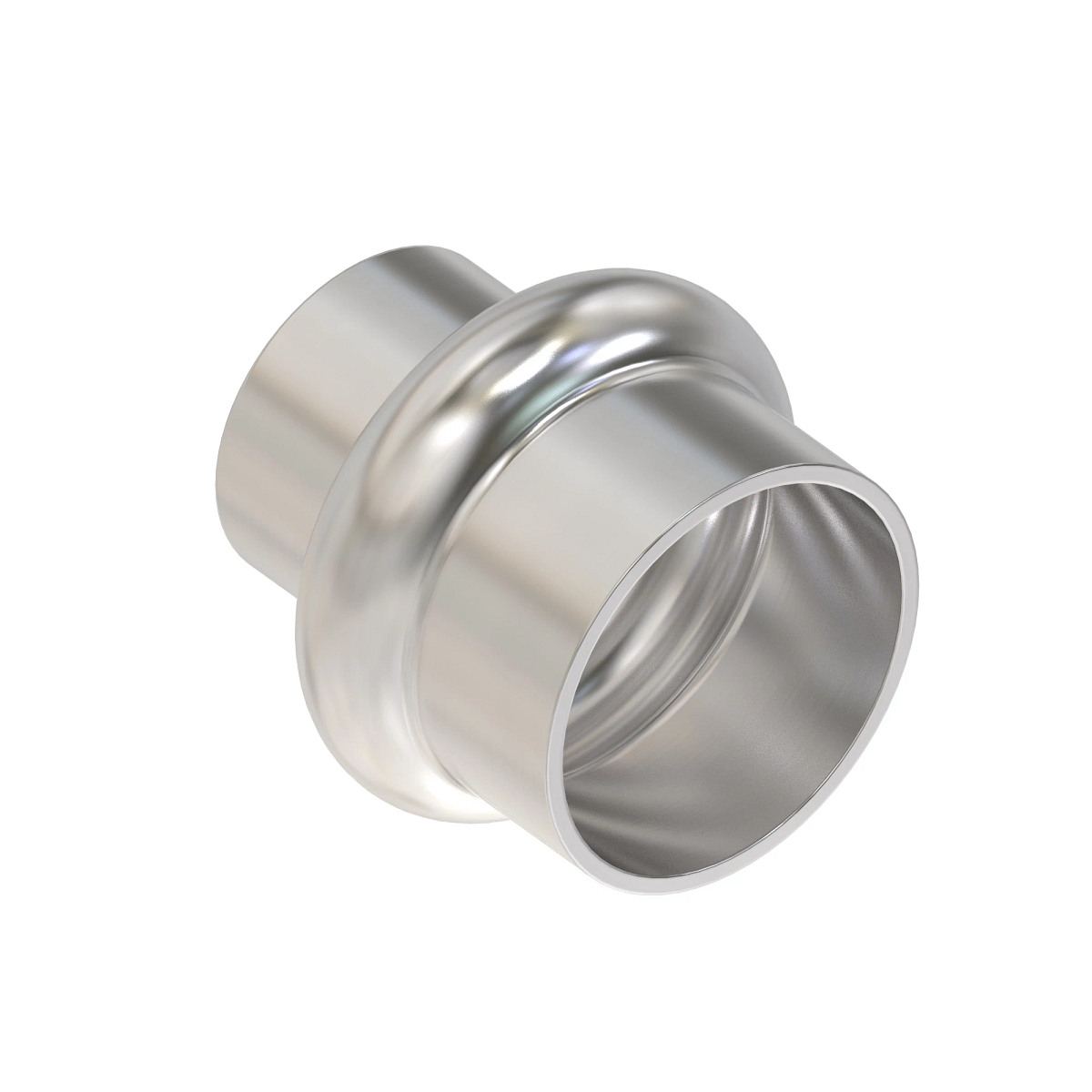 Adapter, Hump Hose, Air Intake, Large End, 3-in.