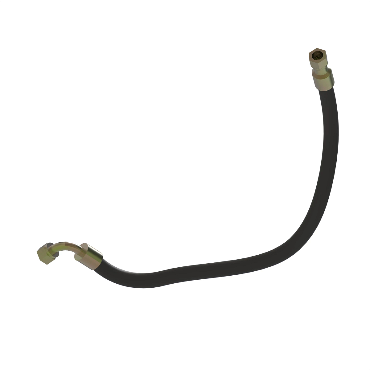 John Deere Valve Stack P to Main Valve P3 Hydraulic Hose - F074723