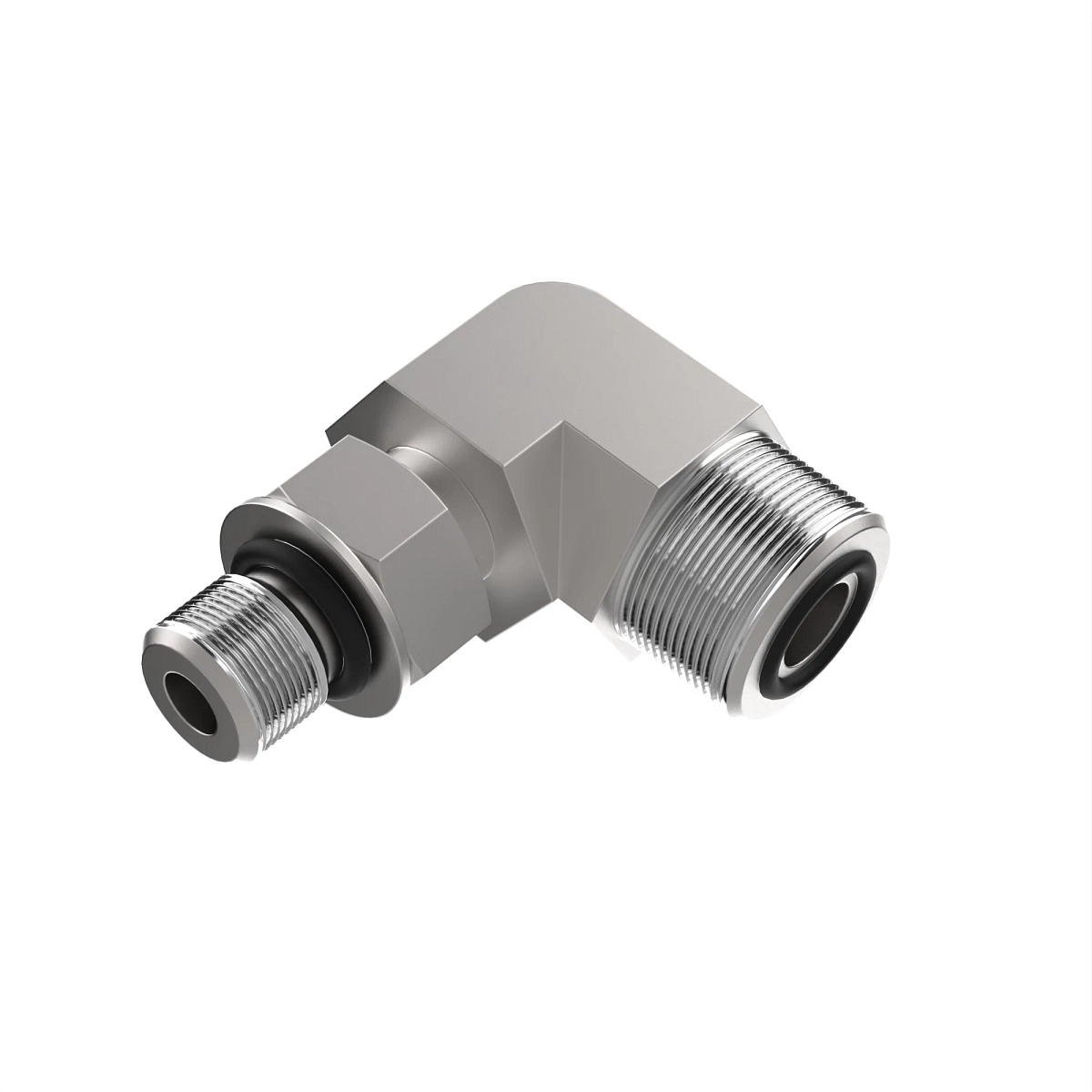 90 Deg Elbow, O-Ring FSF