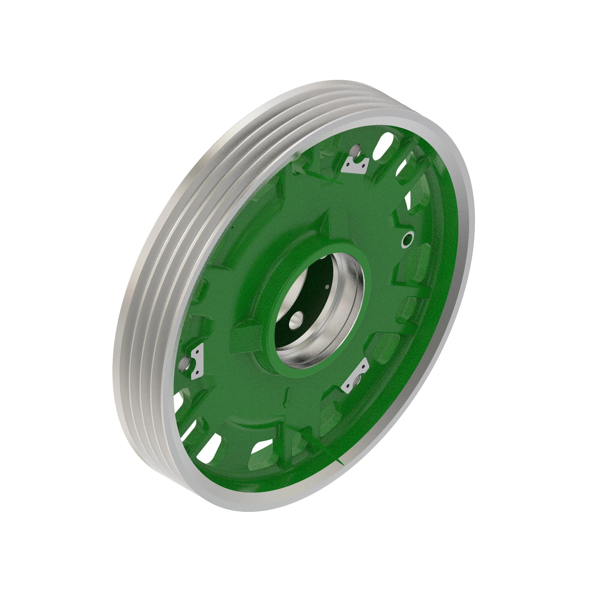 ⚙️ Z13213: Limpieza de Polea de Unidad Separadora John Deere 🚜✅
