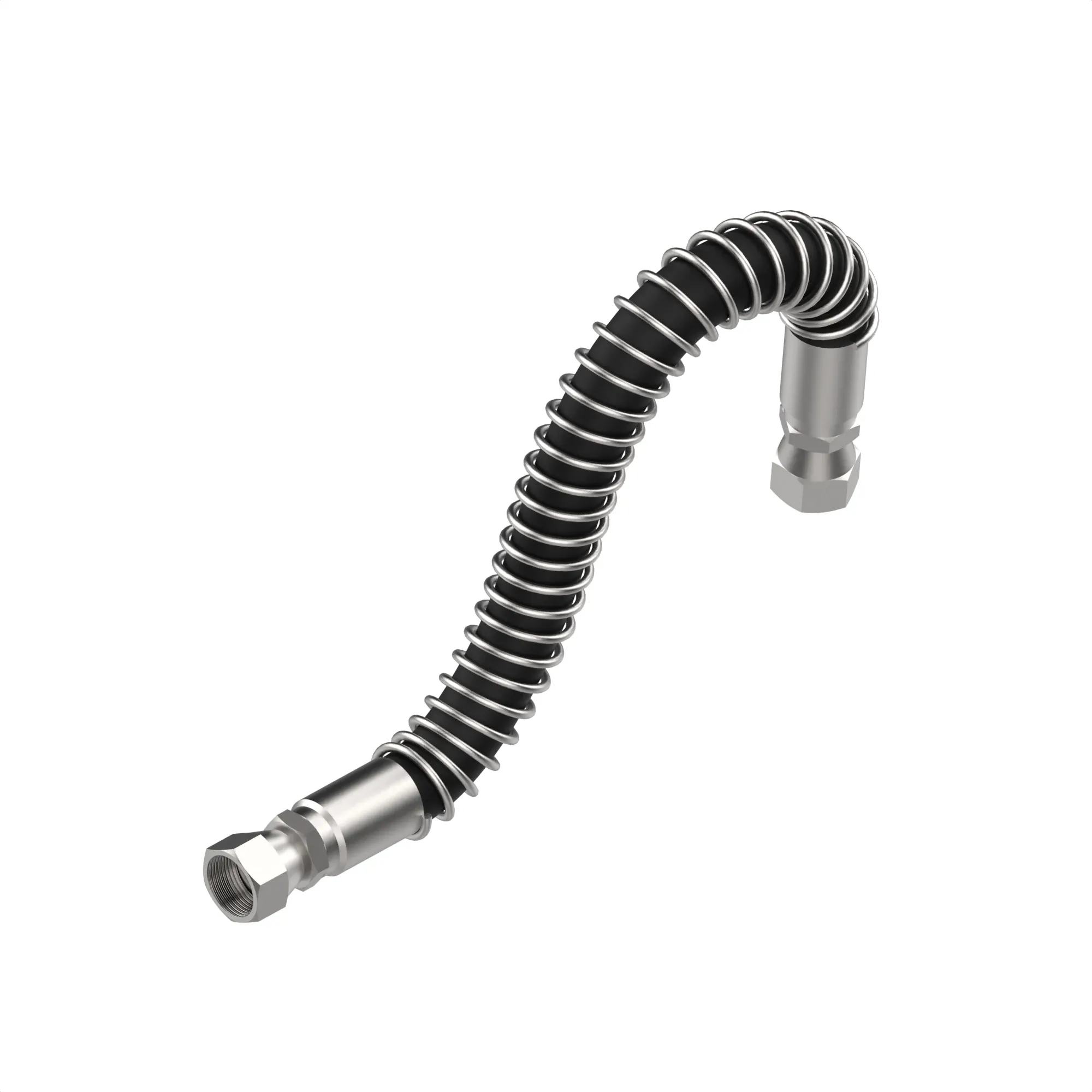 John Deere 2WD Left Side Turn Steering Hydraulic Hose - RE177365