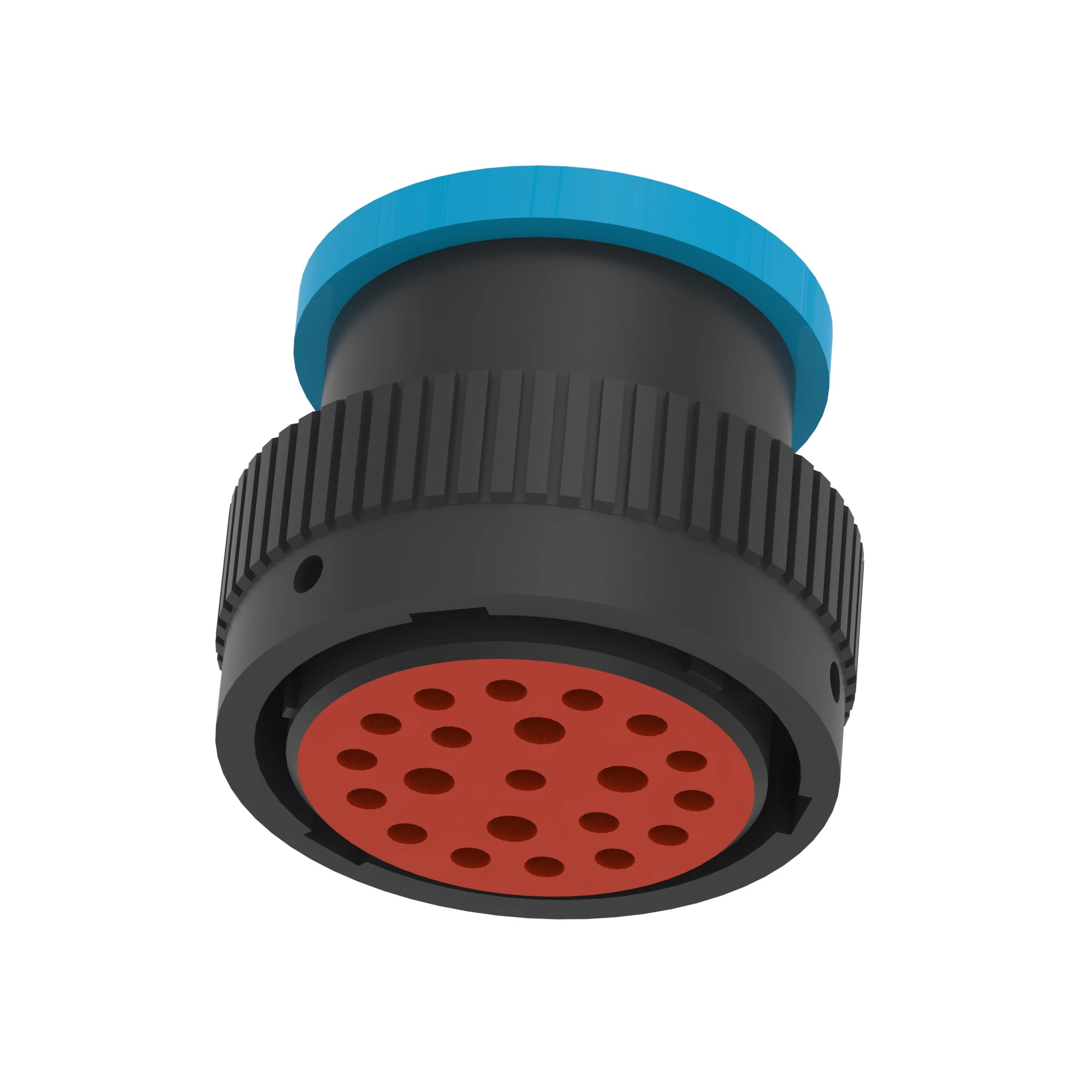 John Deere Black Internal Electrical Connector Housing, 21 Cavities - 57M10735