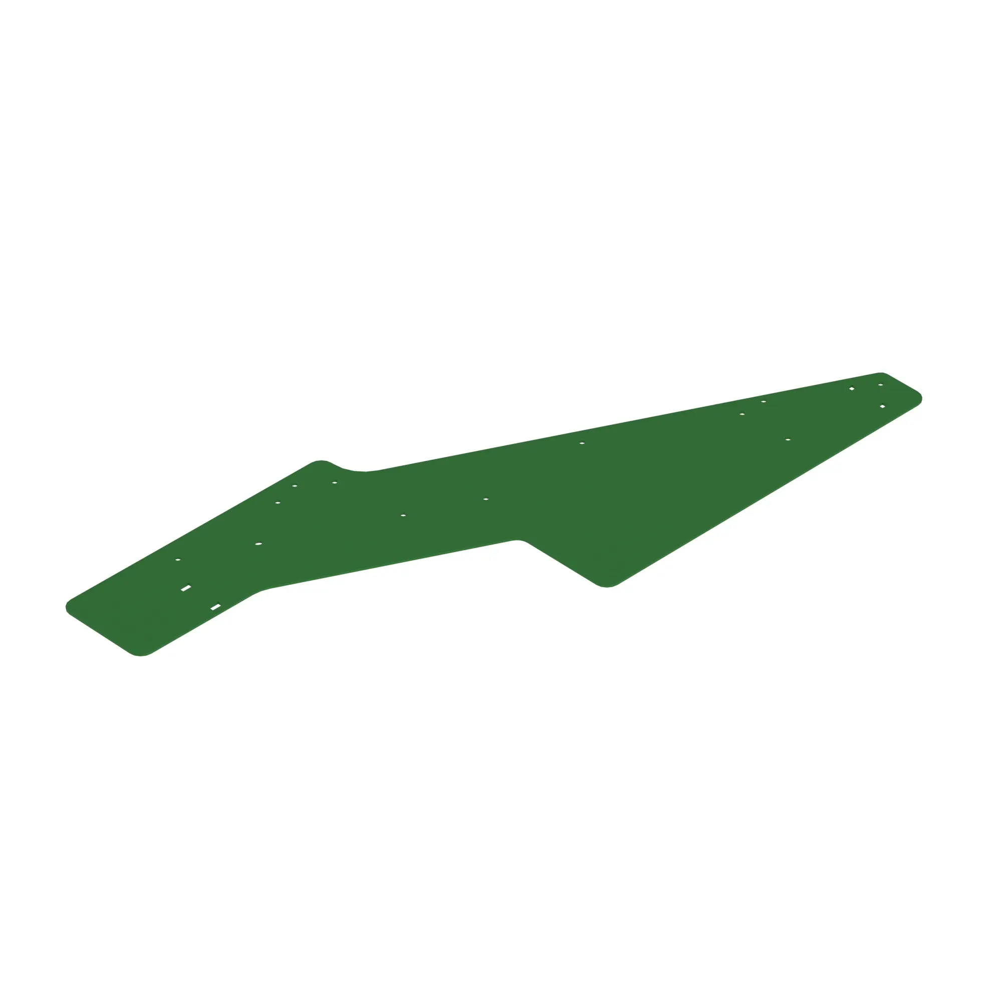 John Deere Stair Mounting Plate with Hitch - A90119