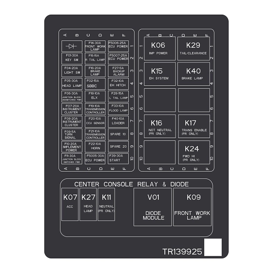 John Deere Label - TR139925