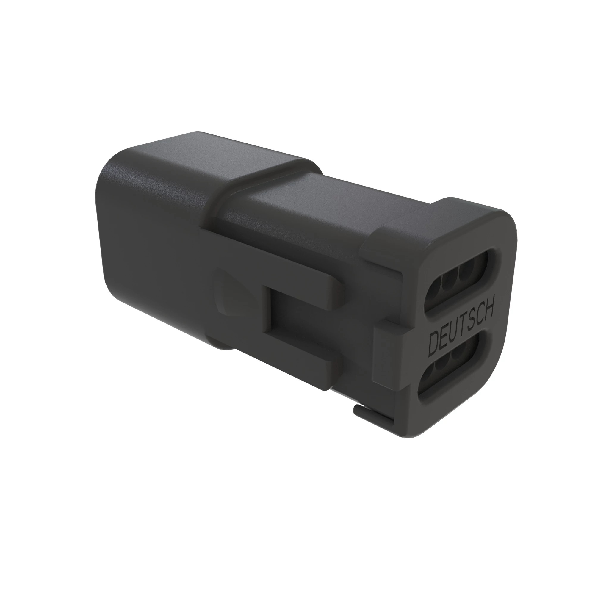 CONN DEUTSCH DT 6W FS GRY PLSTC