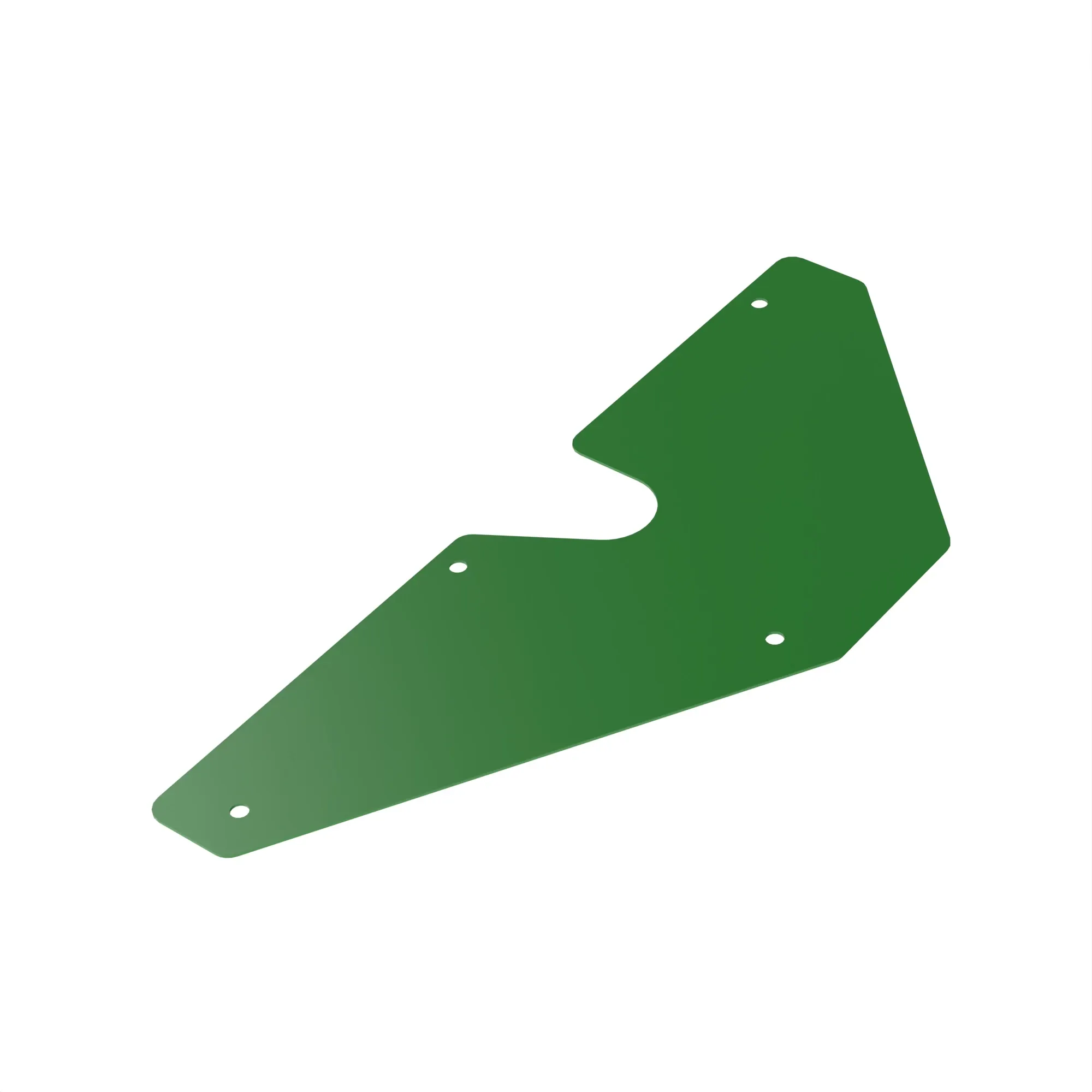 John Deere Air Deflector Exhaust Muffler Side - HXE93869