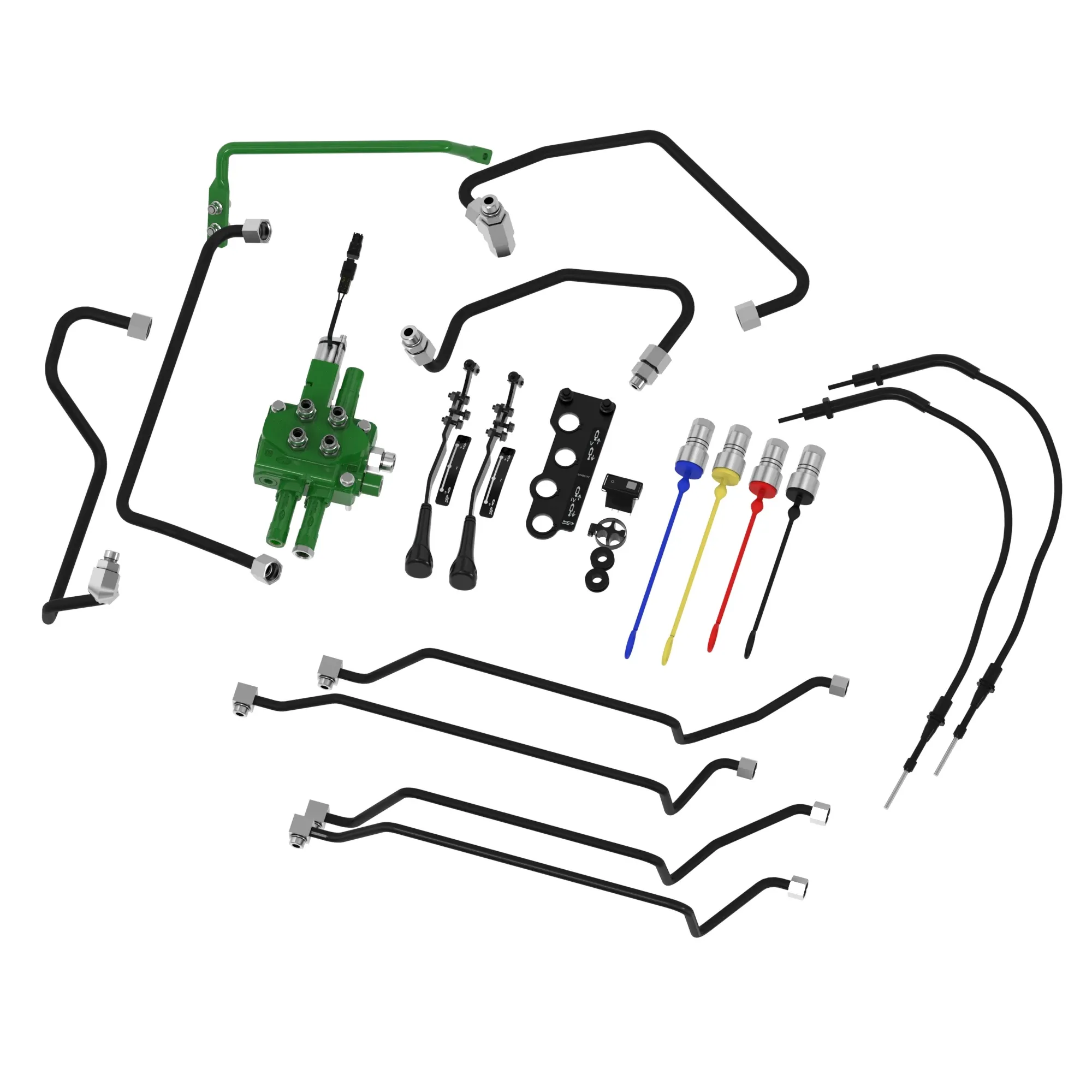 John Deere 4th and 5th Dual Rear Selective Control Valve Kit (Cab Only) - BLV10045