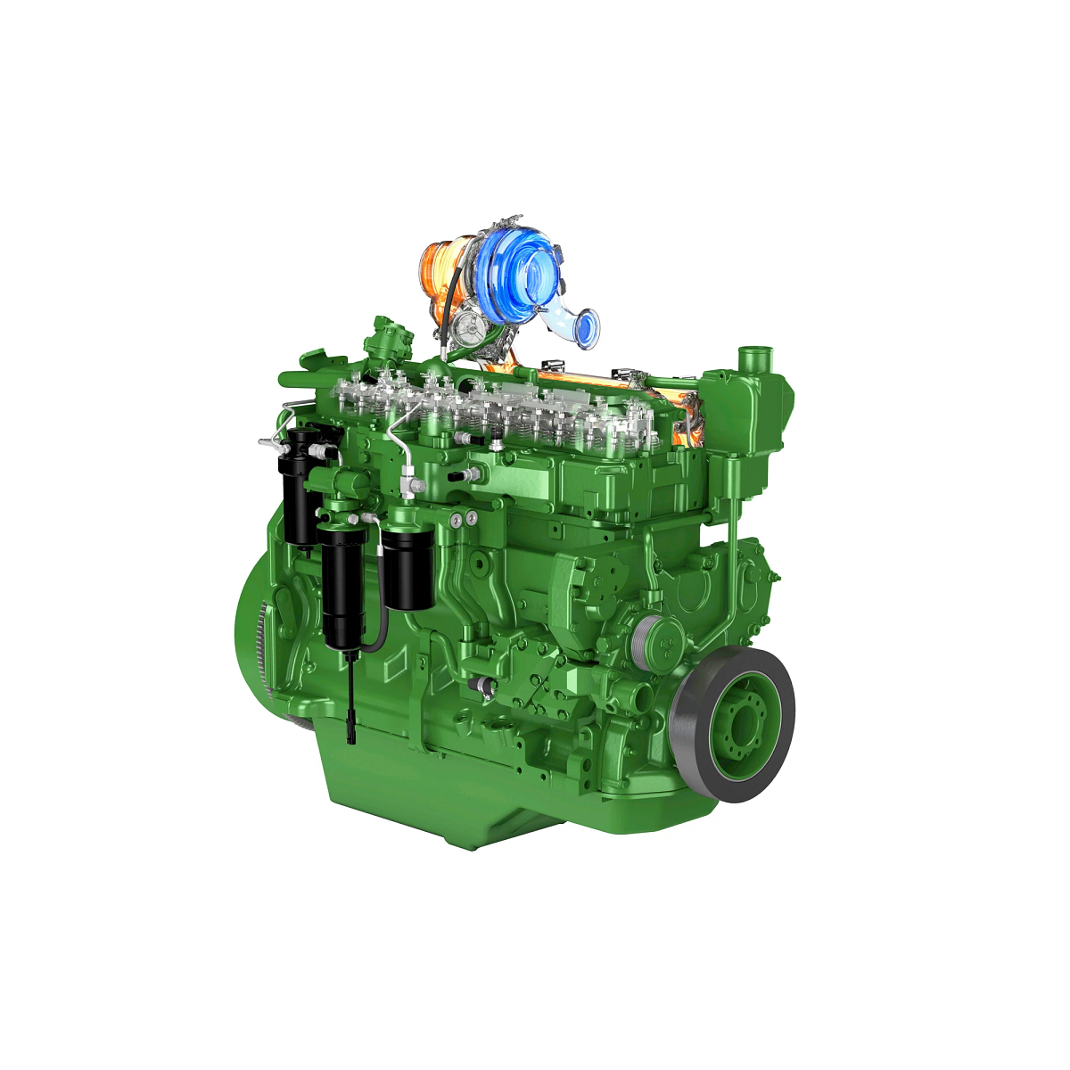 John Deere Diesel Engine, 15 Liter - DZ114735