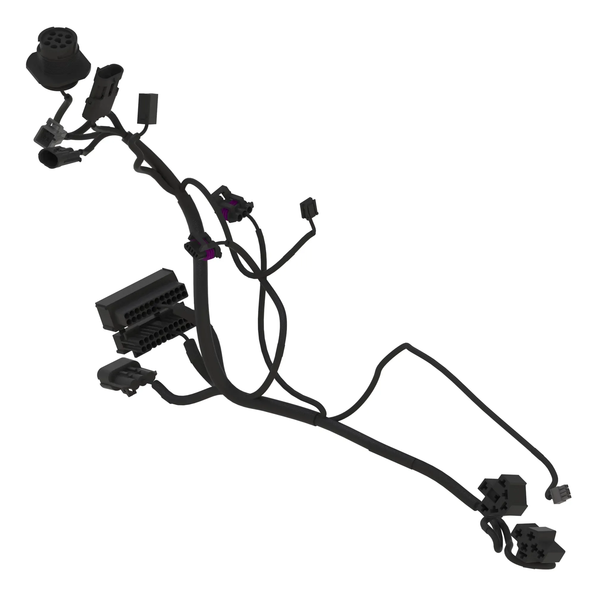 John Deere Right Side Console Wiring Harness - TA30237
