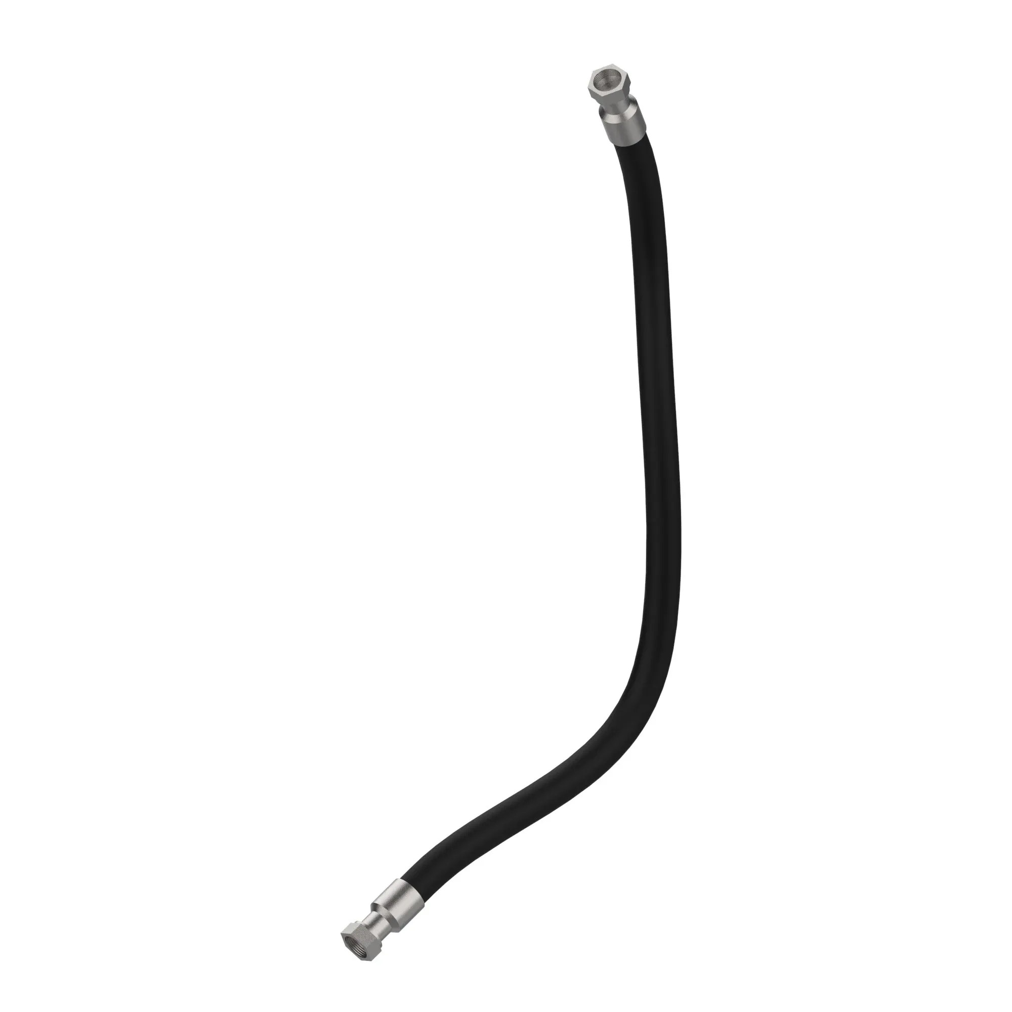 John Deere Thermostatic Valve to Cooler Hydraulic Hose - F065251
