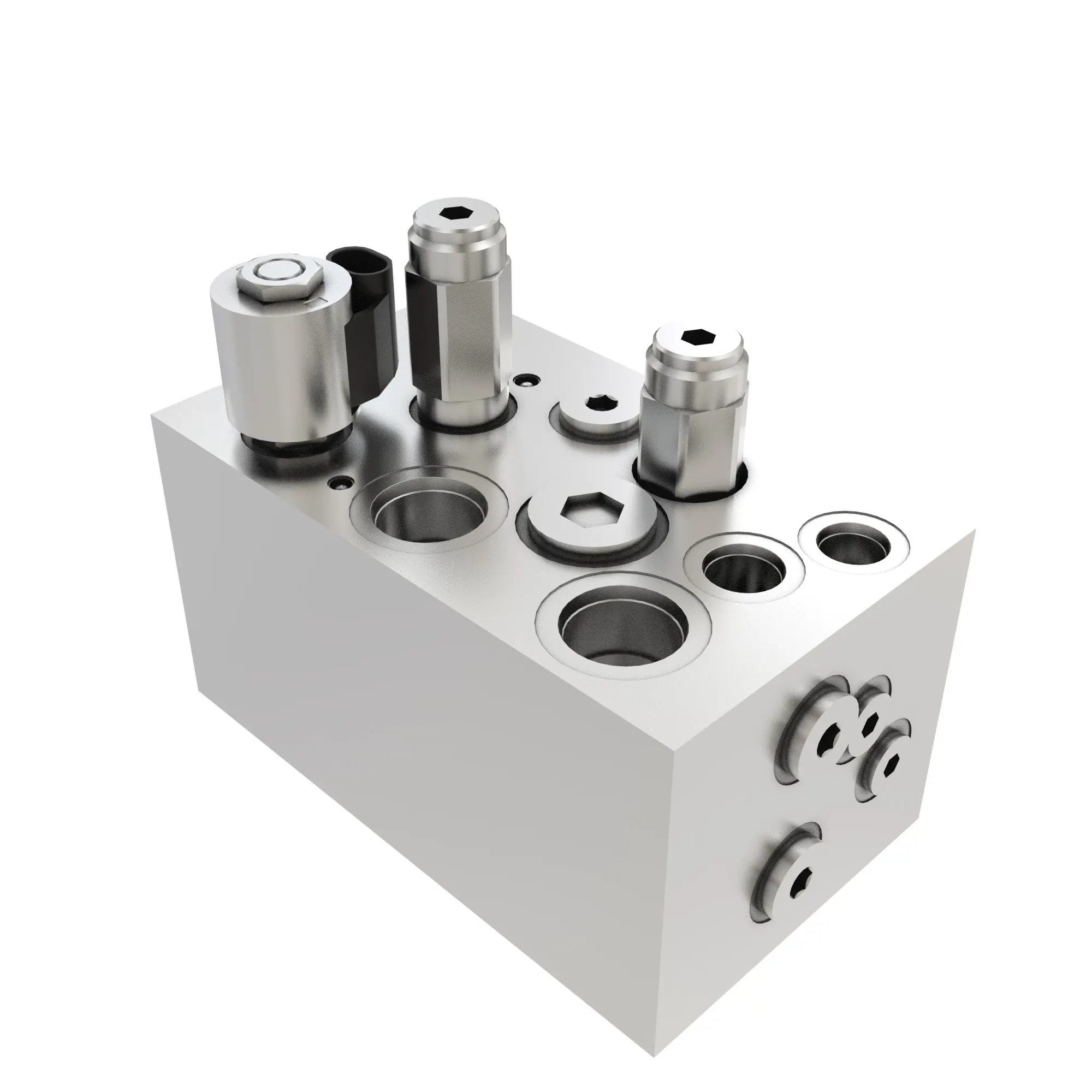 John Deere Hydraulic Manifold Valve - AT455749