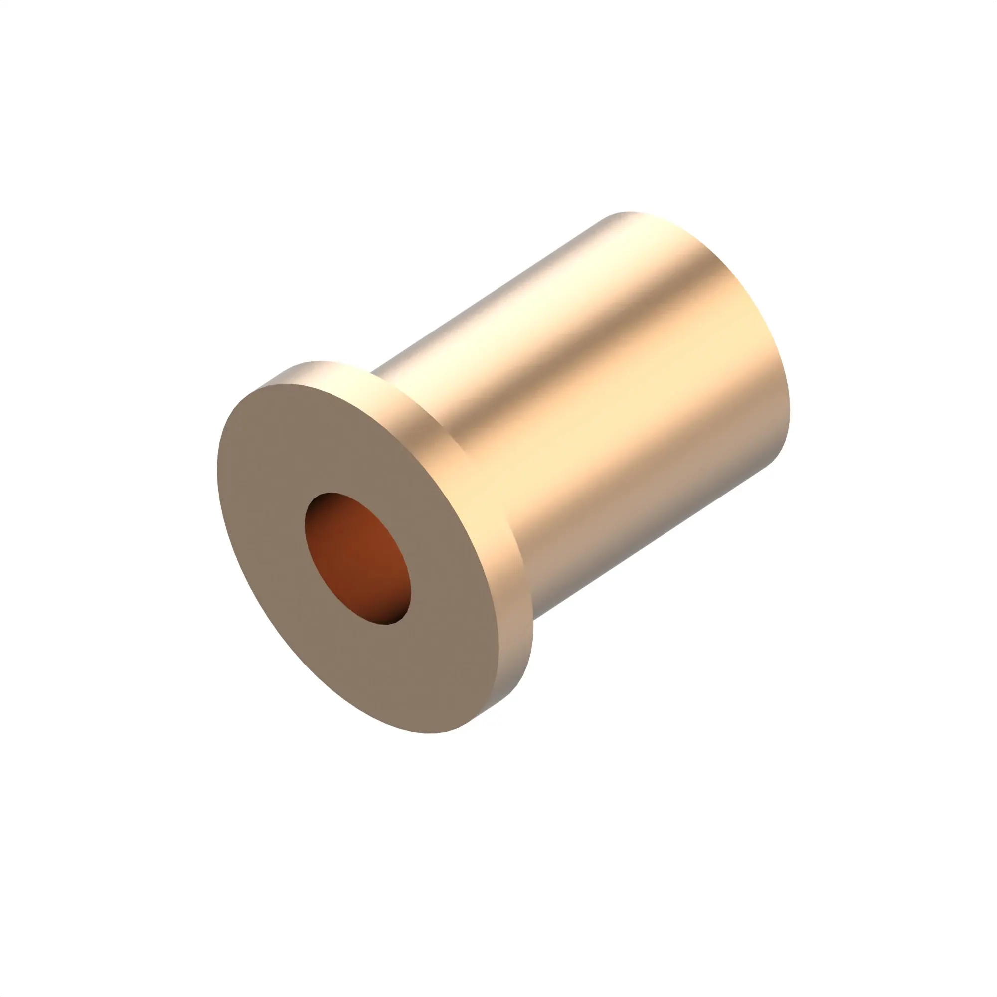 John Deere Cylindrical Flanged Alloy Bushing - T480026