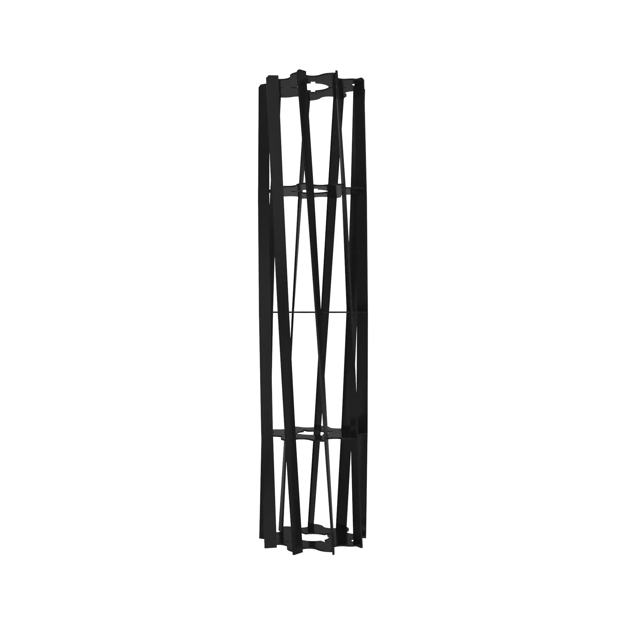 ROLLING BASKET, 5 FT FLAT 9 BAR