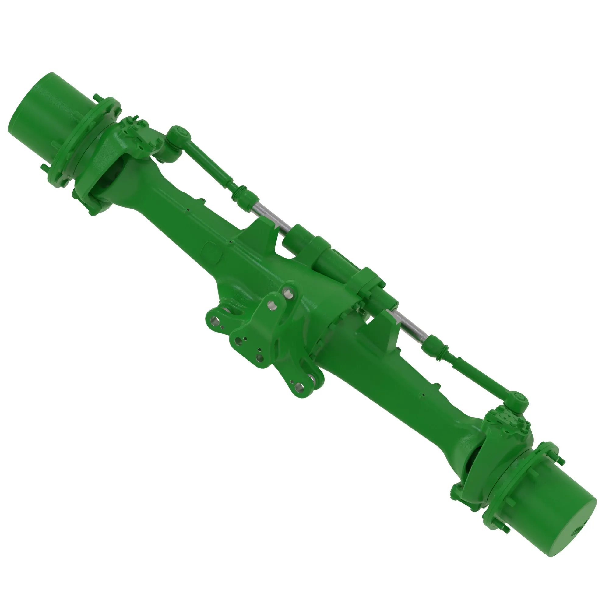 MFWD I=15.692/TLS/BRAKE (DANA 733/10088325), M18 steering cylinder ports