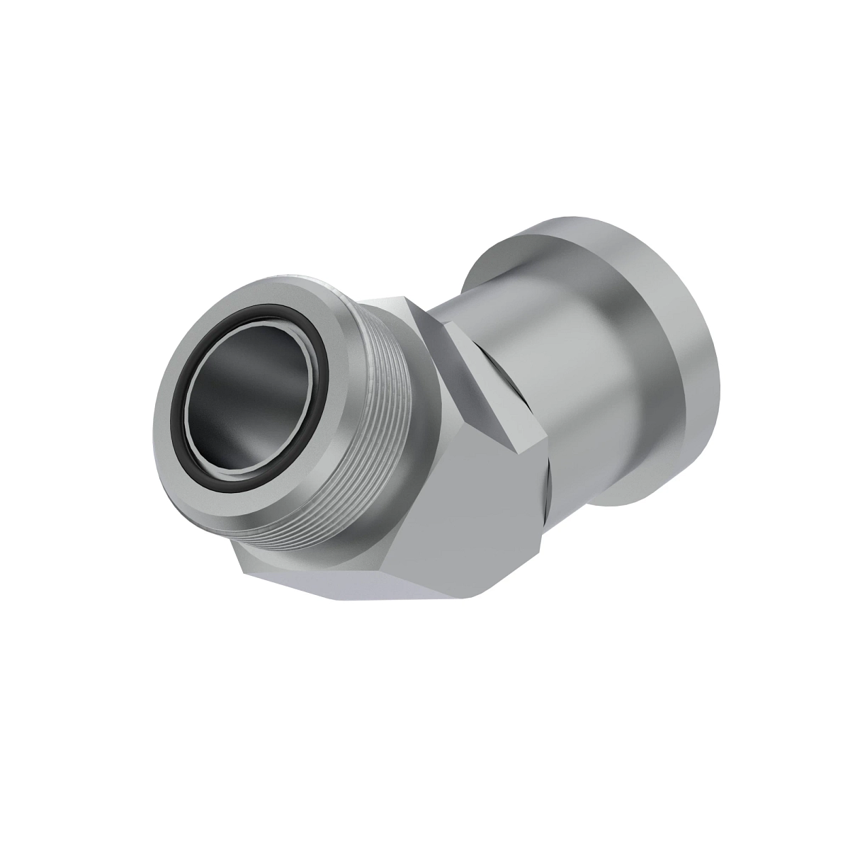 Elbow Fitting, 4 Bolt Flange Head T