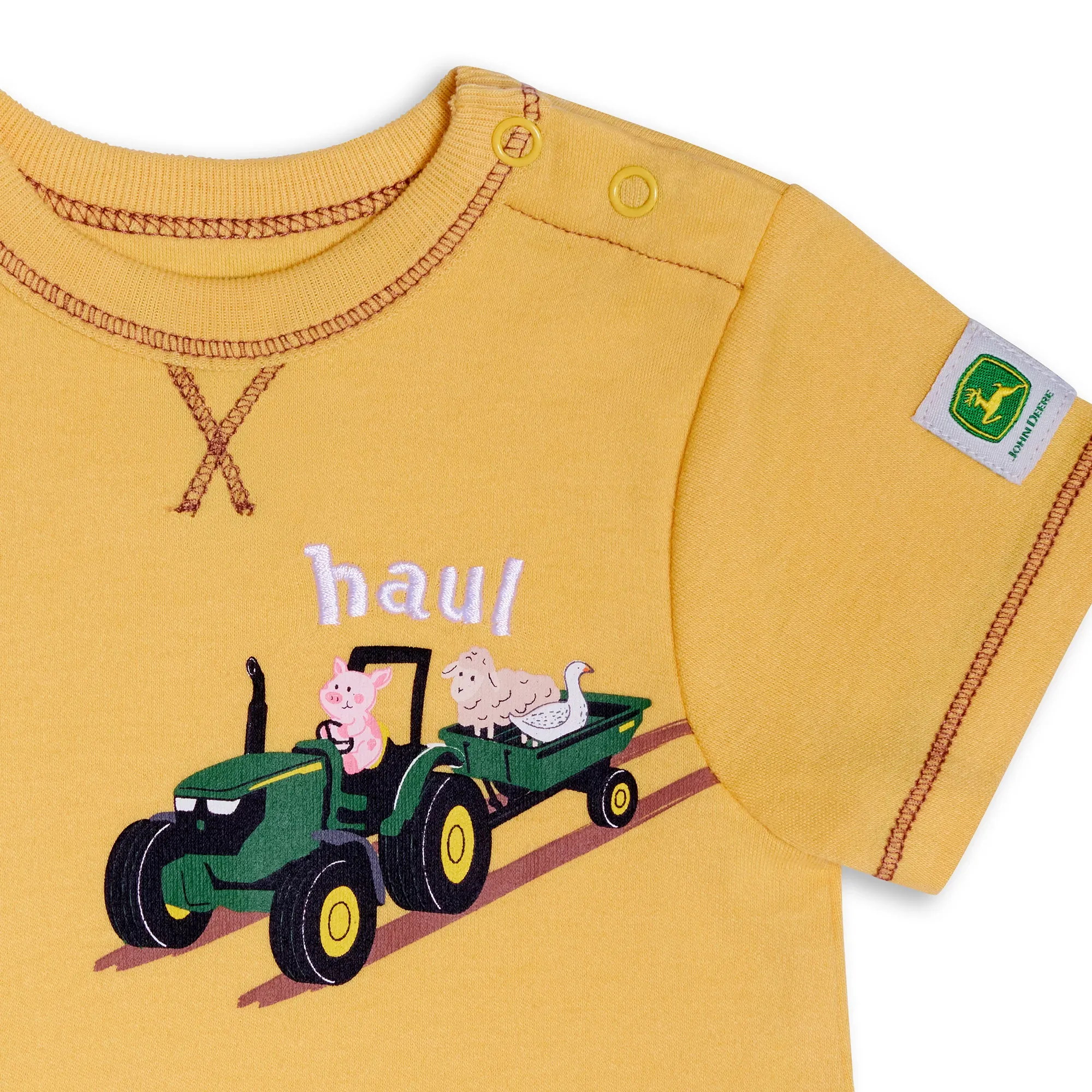 Infants Farming Romper