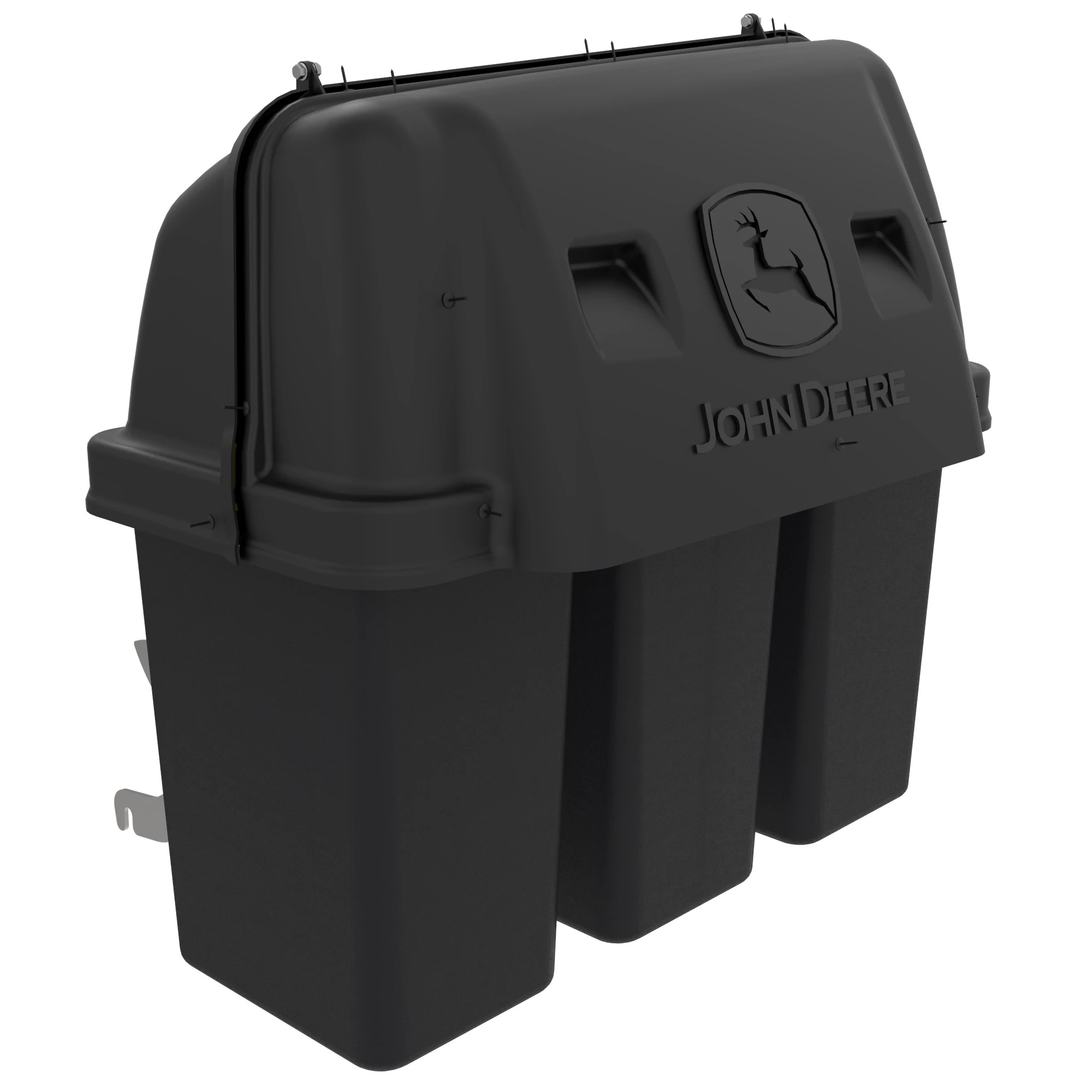 John Deere Material Collection Hopper Attachment, 3 Bag, 14 Bushel - BM20671