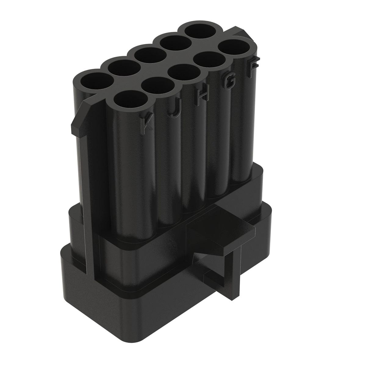Connector, 10-Way Shroud, Metri-Pac