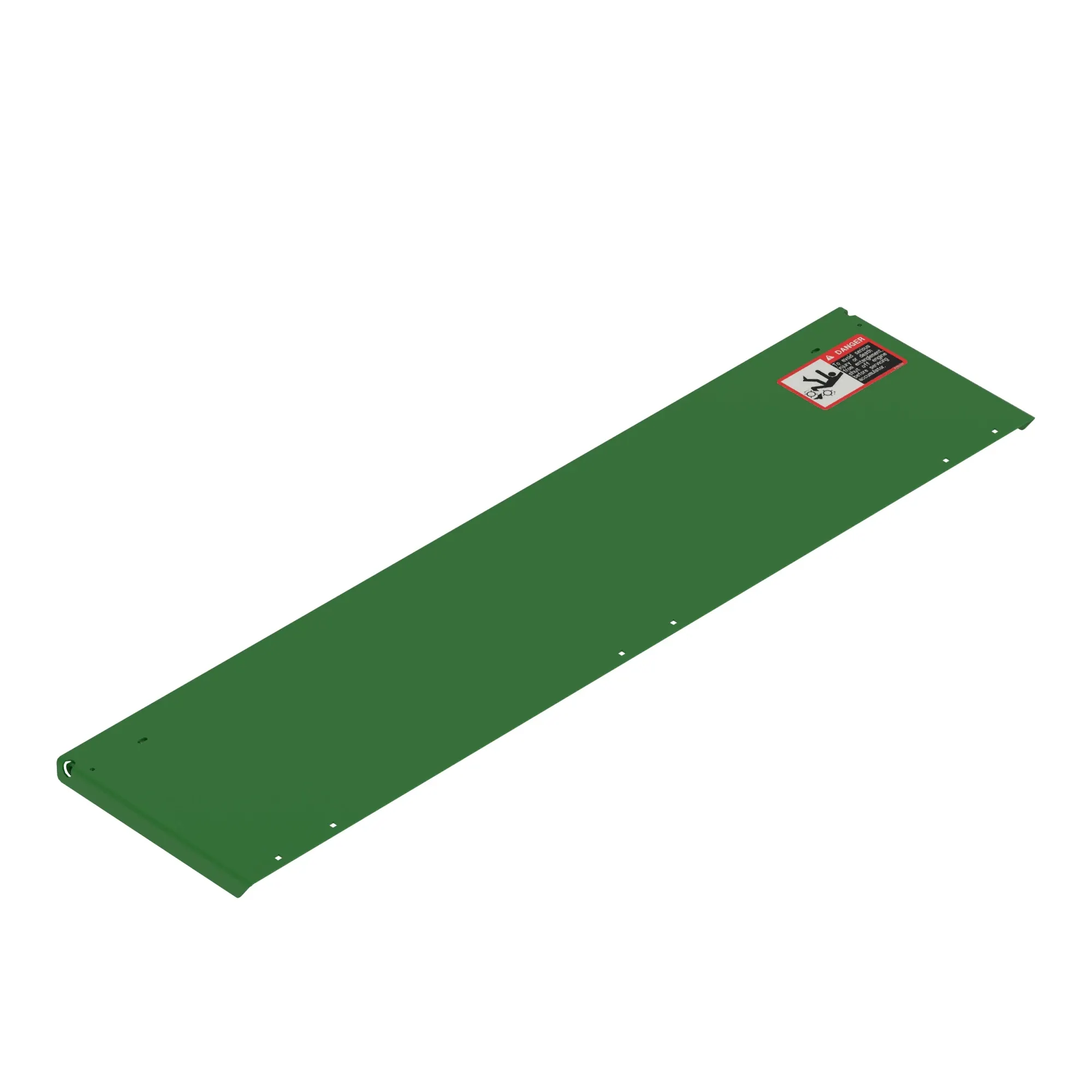 John Deere Panel Assembly Decal Angle - AN373984